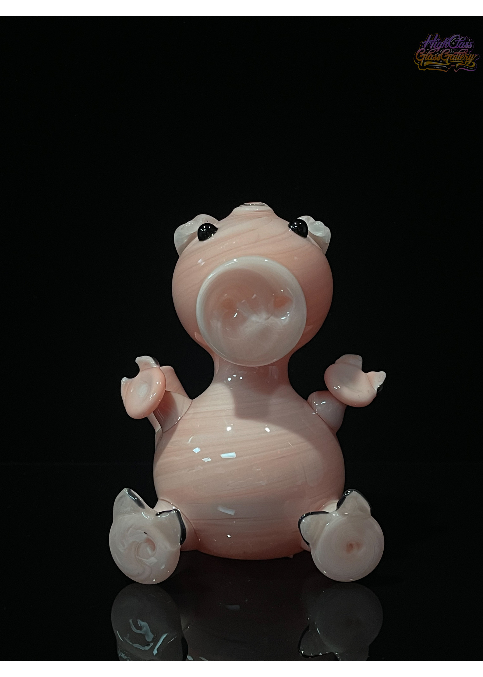 Artist Anodyne Glass Piggy