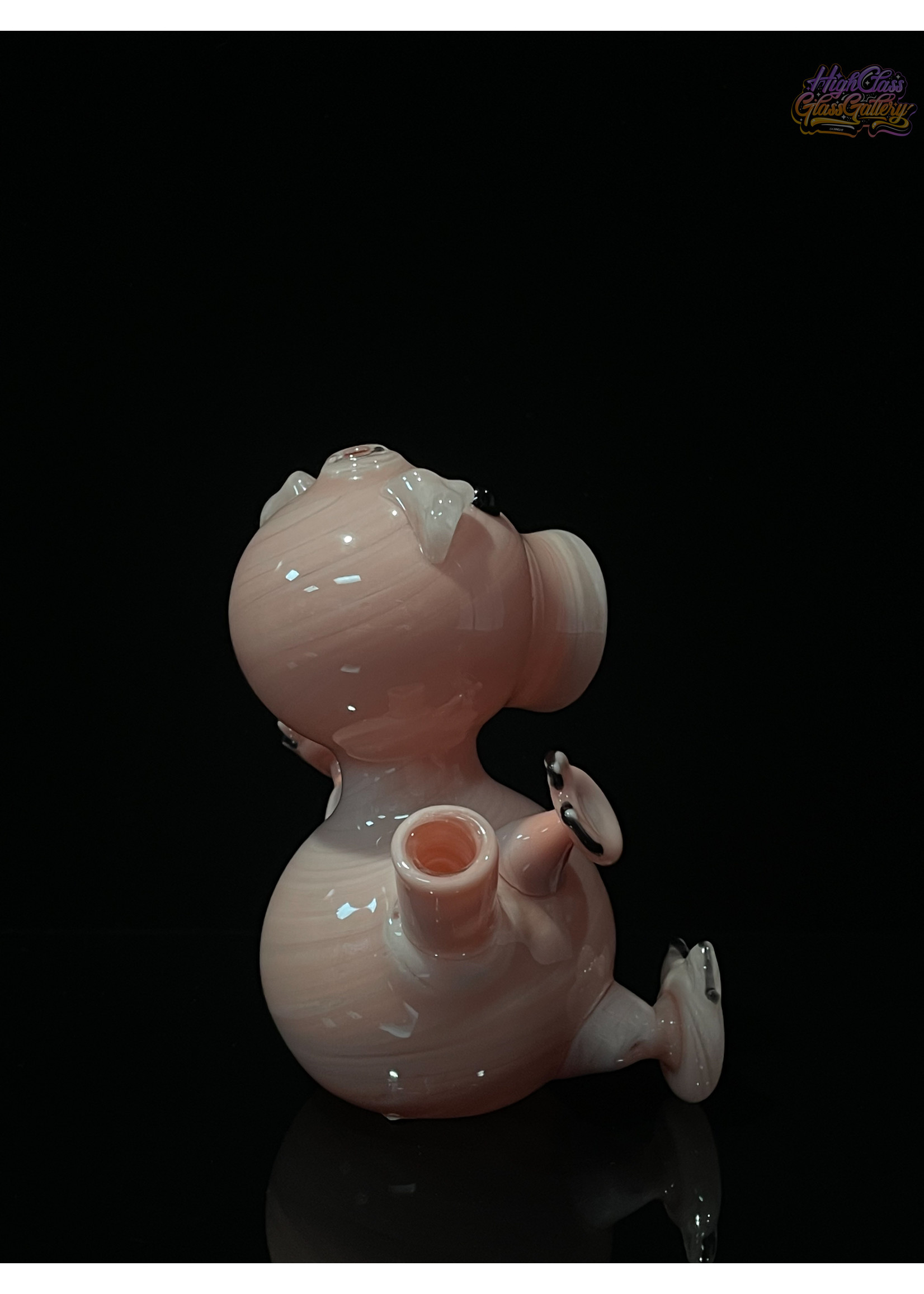 Artist Anodyne Glass Piggy