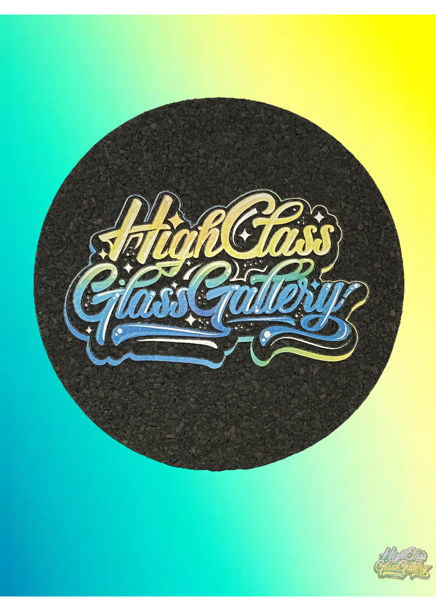 Mood Mats Mood Mat High Class Glass Gallery 8x8 Circle