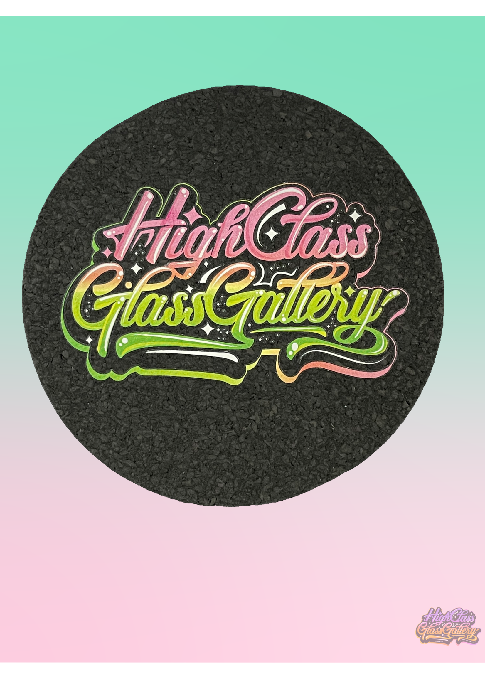 Mood Mats Mood Mat High Class Glass Gallery 8x8 Circle