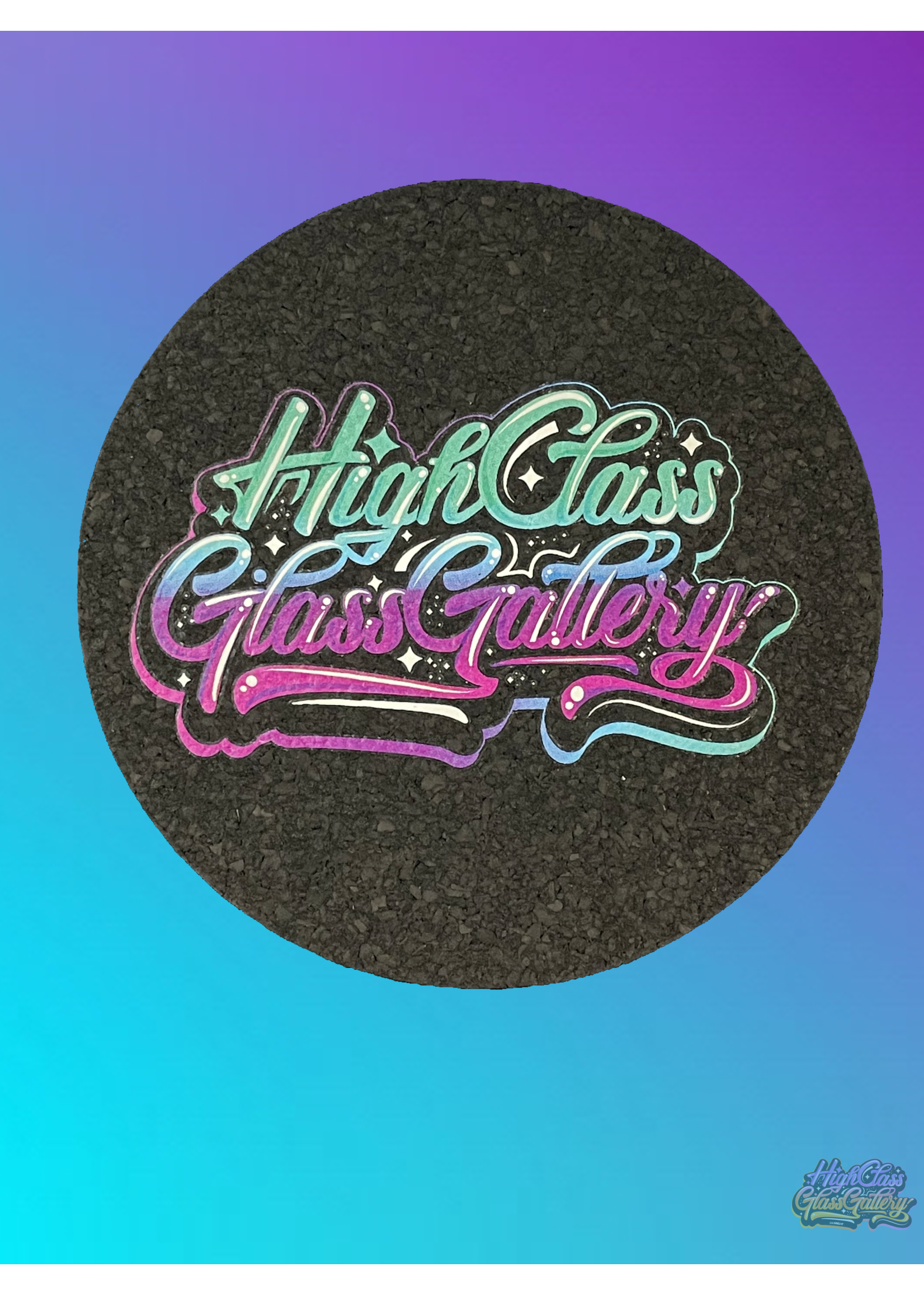 Mood Mats Mood Mat High Class Glass Gallery 8x8 Circle