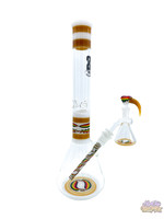 2K Glass Art 2K Glass Worked Beaker Set #10