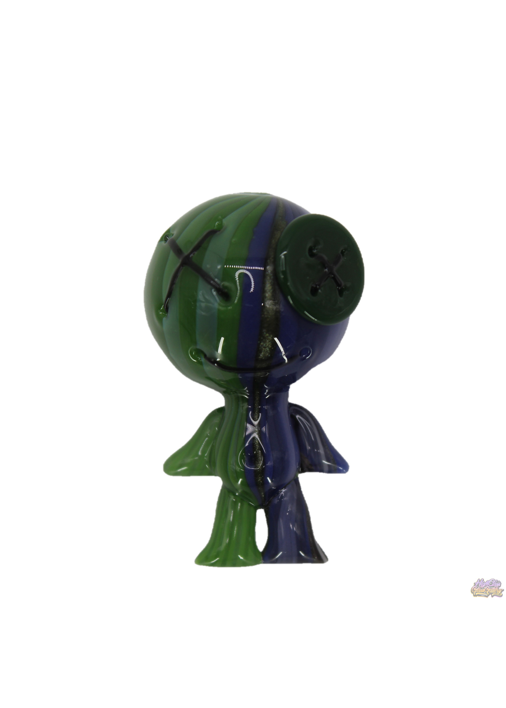 Artist Muller Glass Doll Pendant #1