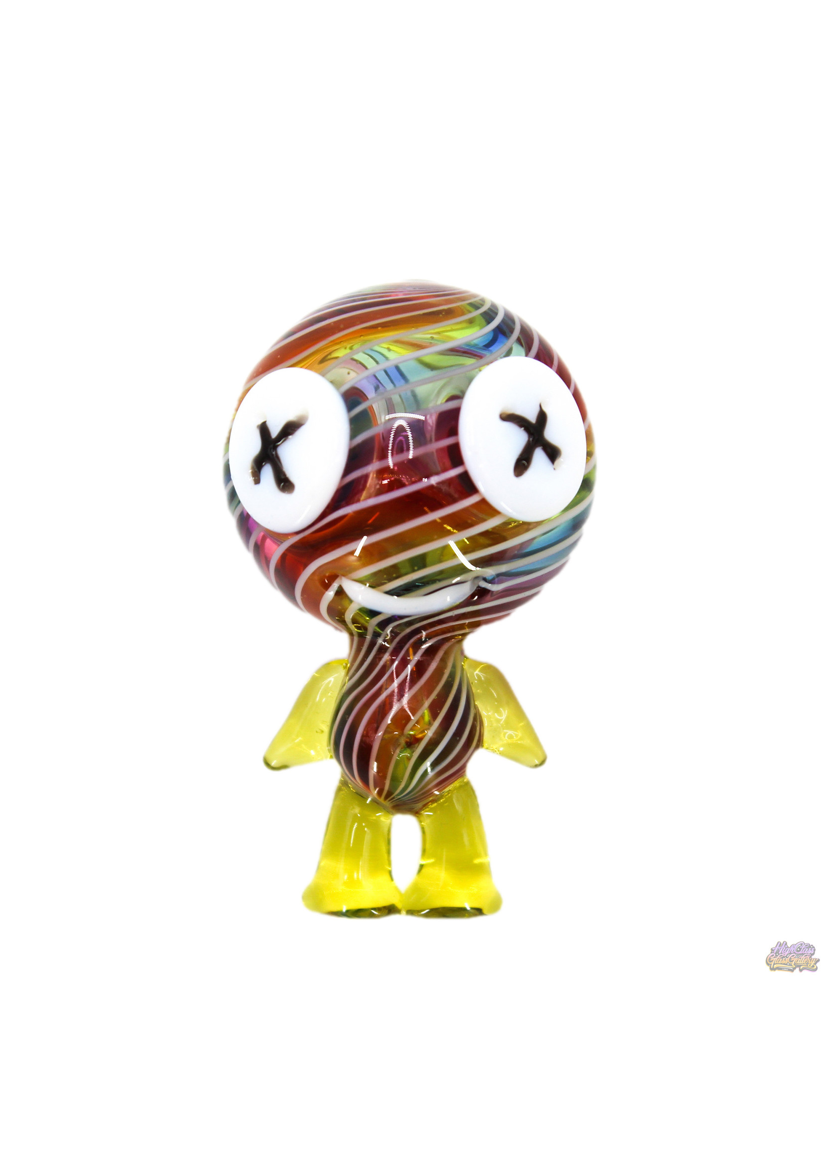 Artist Muller Glass x Karma Glass Doll Pendant