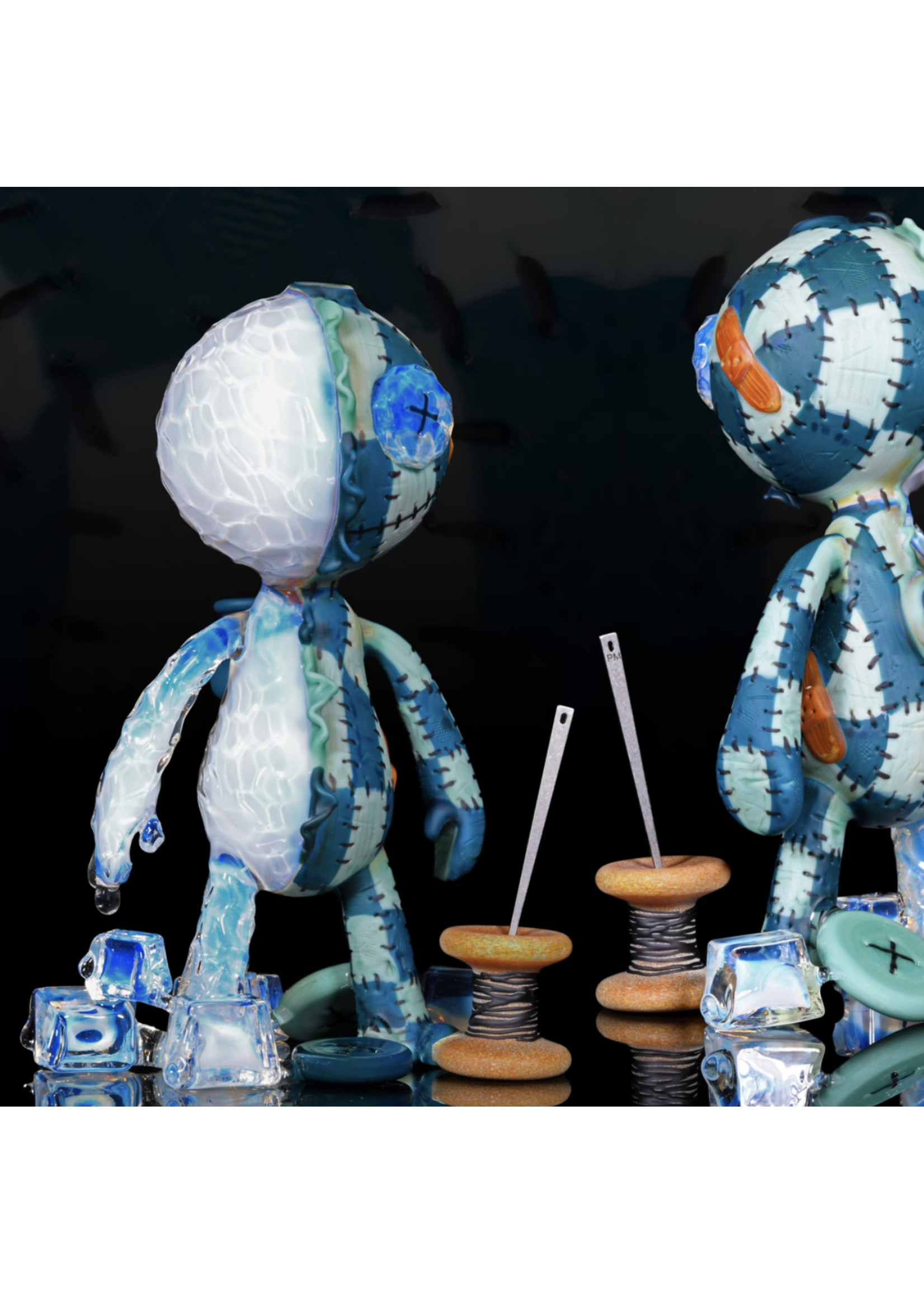 Artist Muller Glass x Chaka Glass Standing Doll