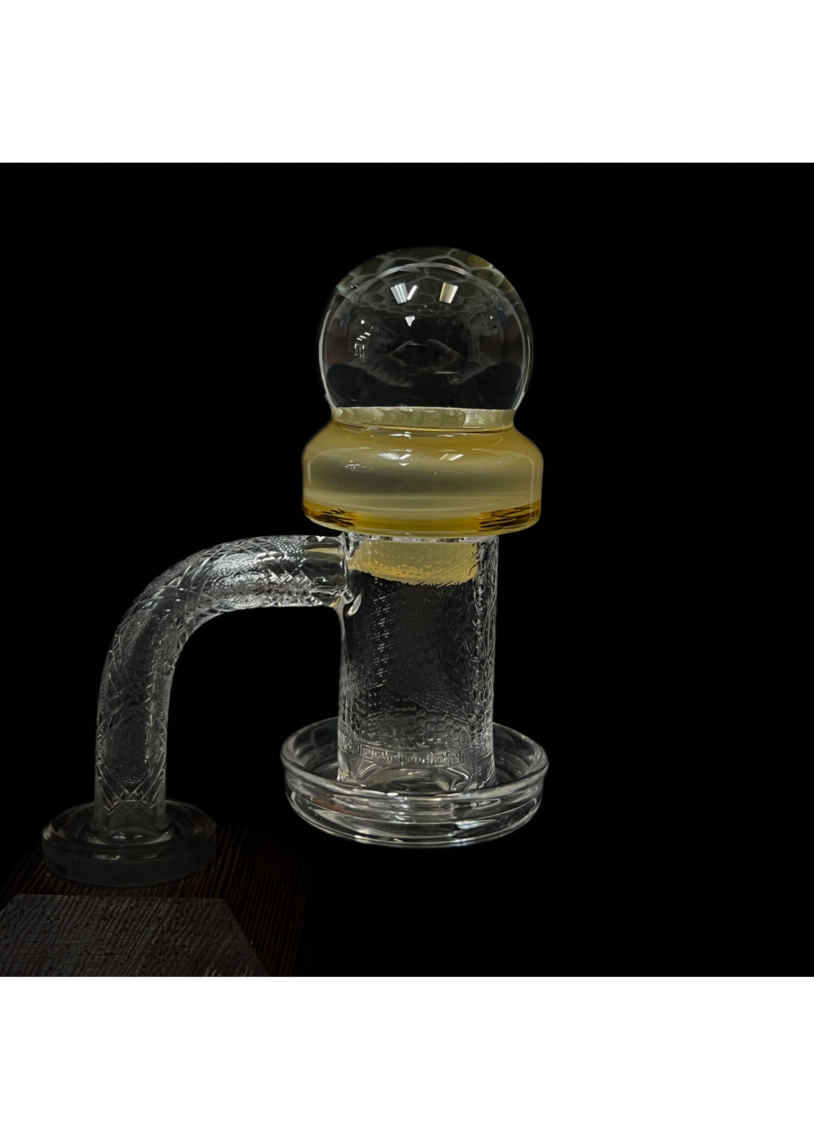 Artist Joe P Yellow Honeycomb Solid Caps