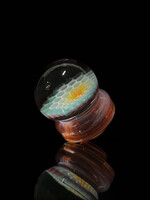 Artist Joe P Blue Honeycomb Solid Caps