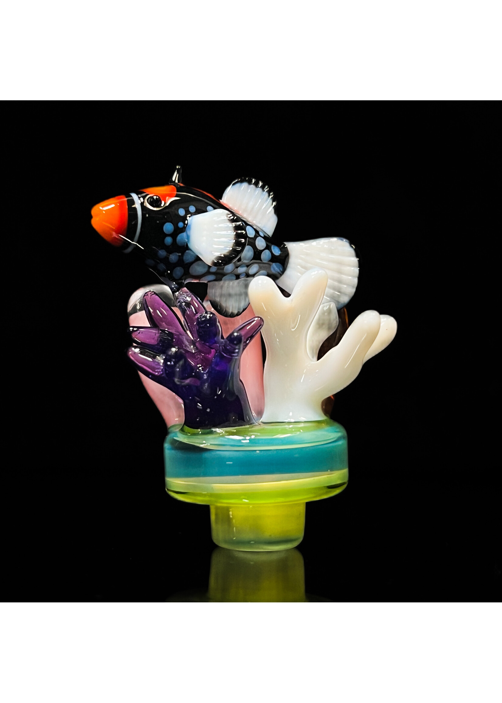 Artist Joe P Sea Life Solid Caps