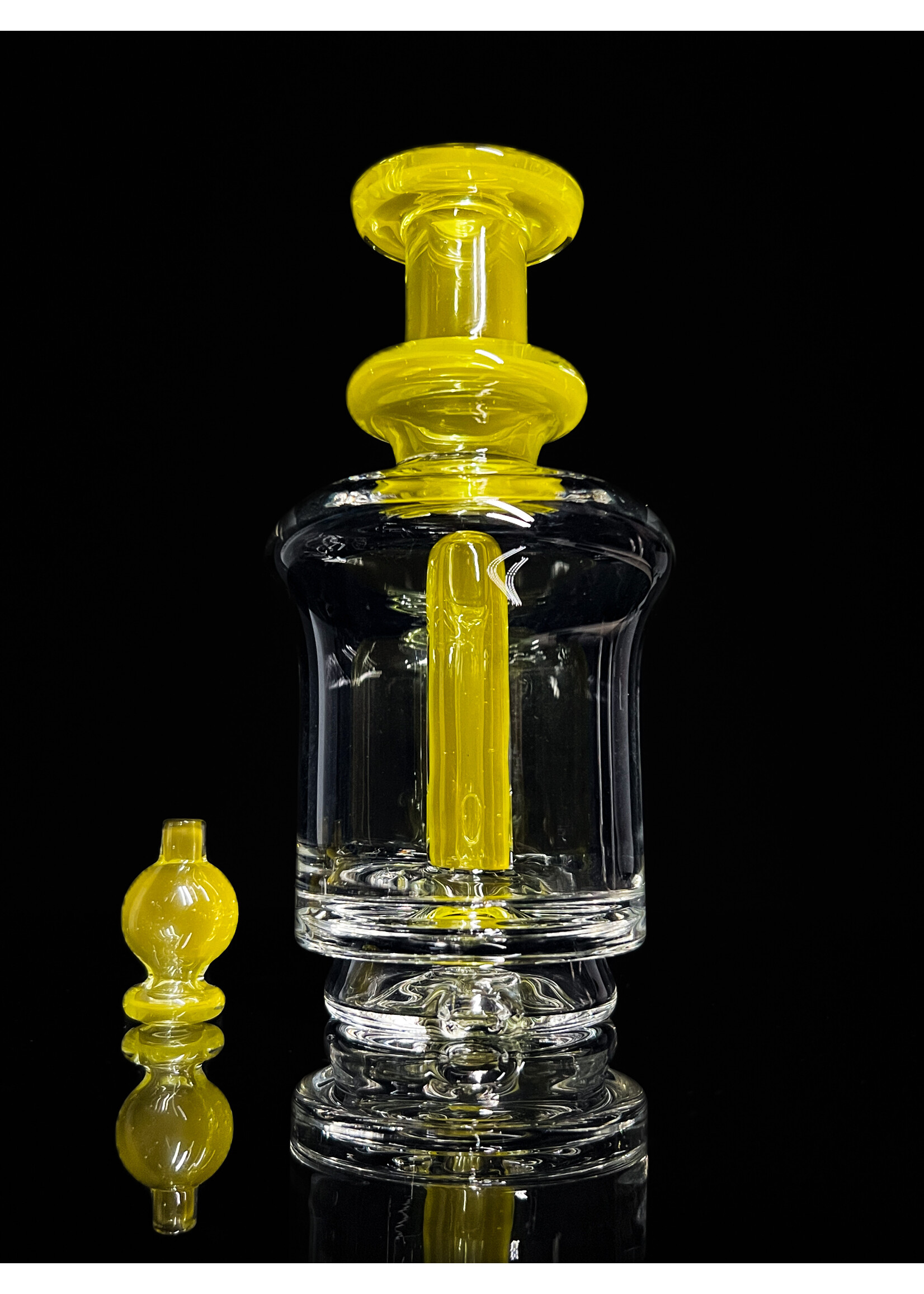 Puffco Peak - Professor Glass Image Blasted Attachment – Saint