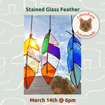Canadian Handmade Makers Night Ticket- Stained Glass