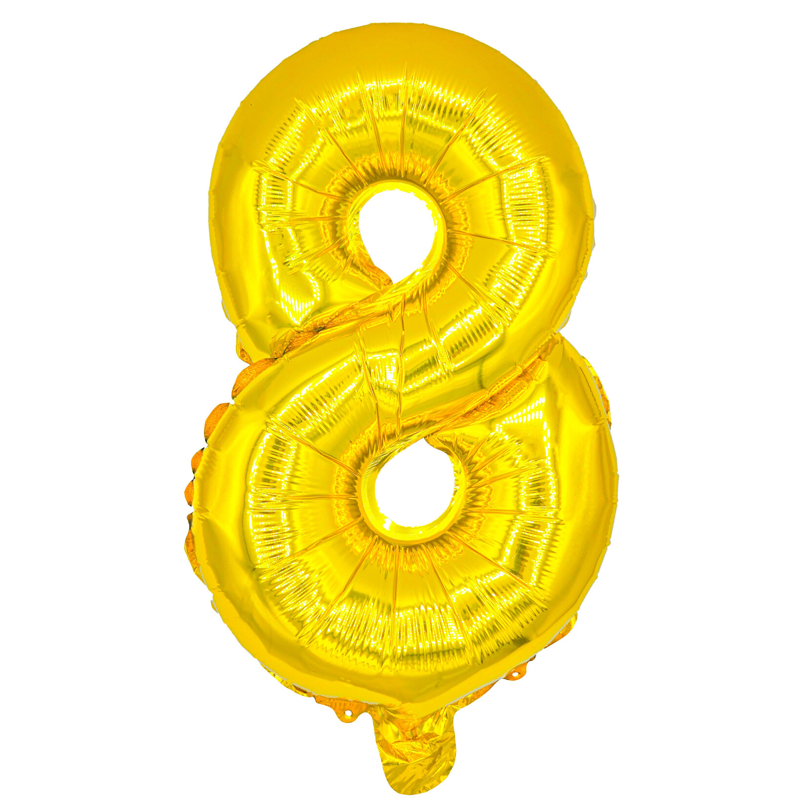 Portofino 16" Gold Foil Number Balloon -