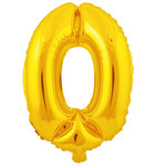 Portofino 16" Gold Foil Number Balloon -
