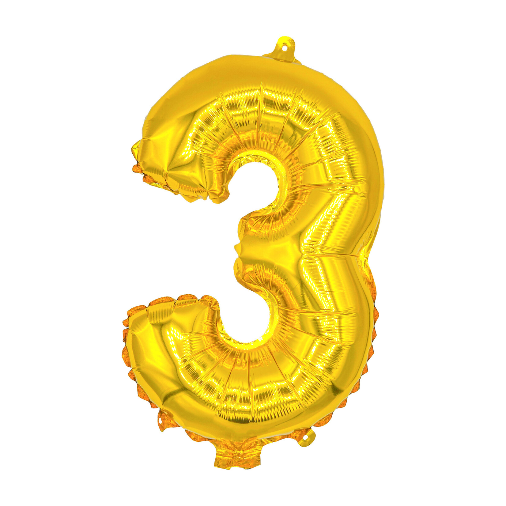 Portofino 16" Gold Foil Number Balloon -