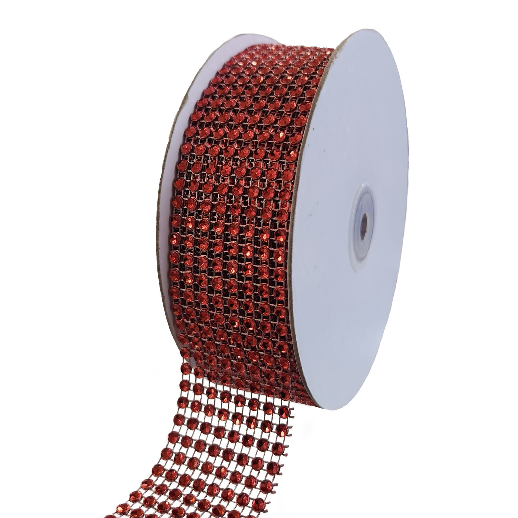 cb flowers 1.5" x 10 Yards Diamond Mesh Ribbon -