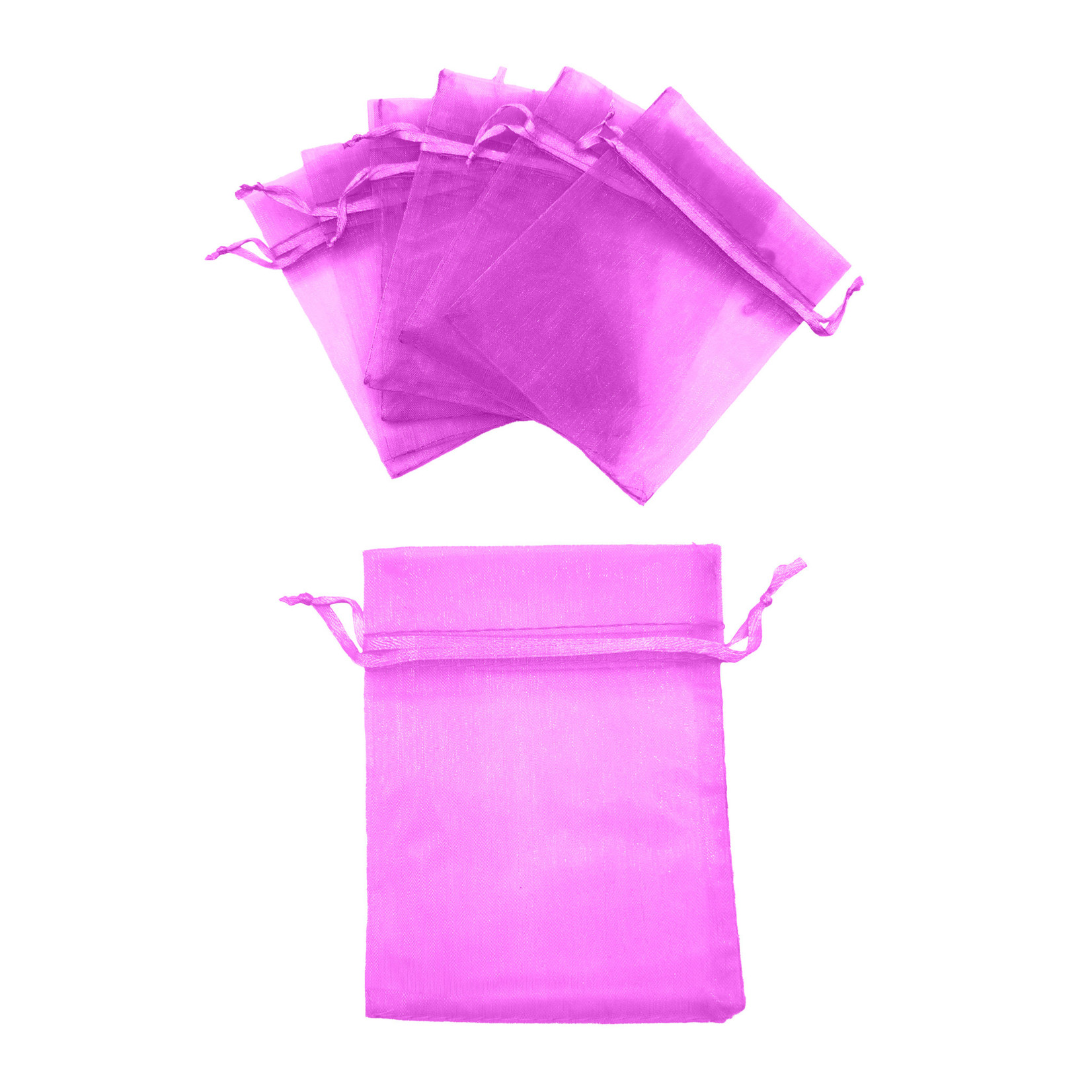 NST 3" x 4" Organza Pouches 12 PCS -