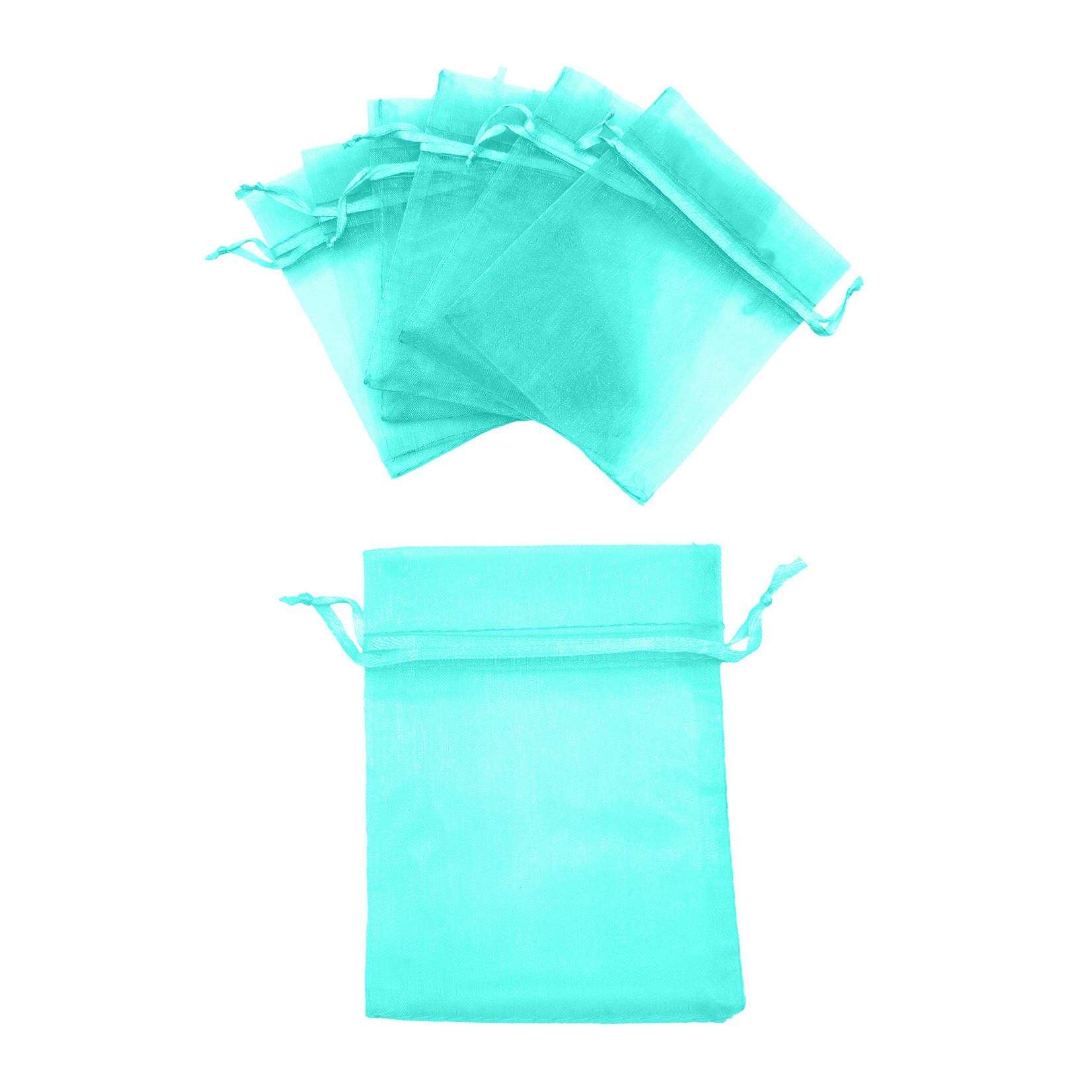 NST 3" x 4" Organza Pouches 12 PCS -
