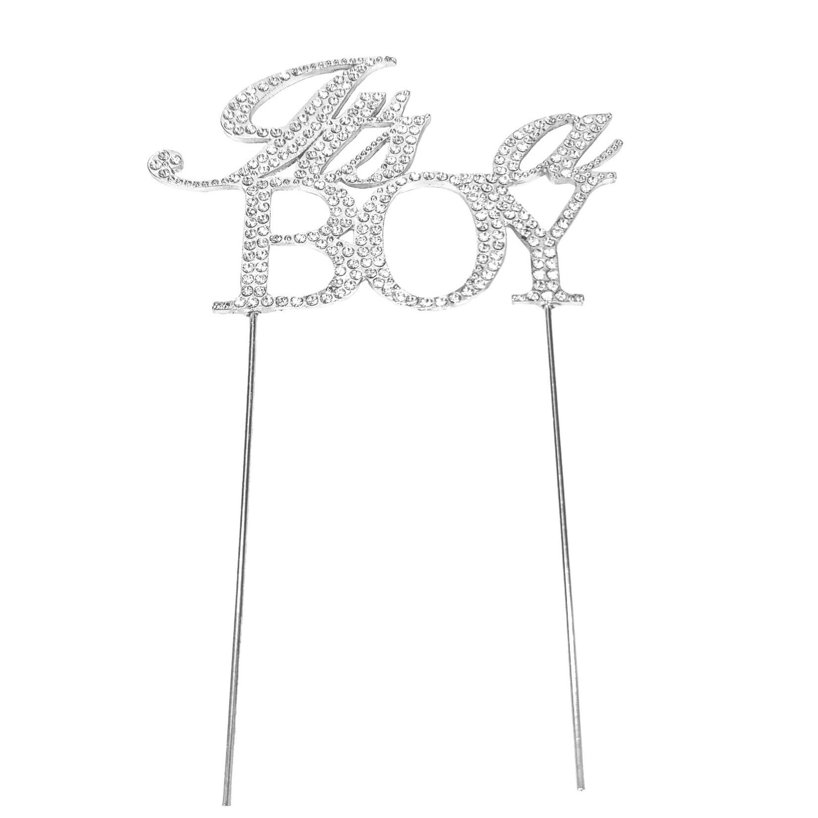 "It's a BOY" Rhinestones Cake Topper -