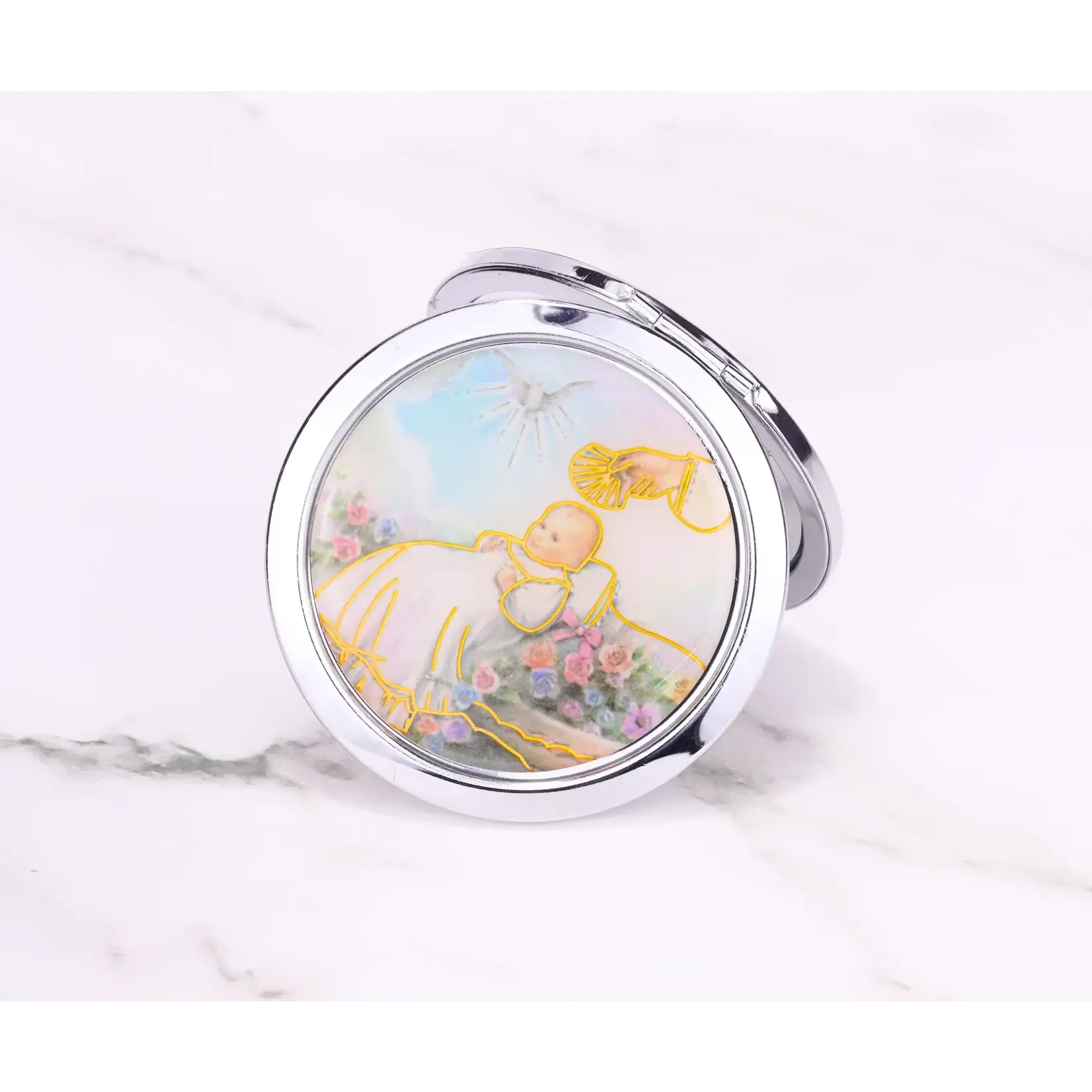 Halcyon Baptism Compact Mirror - 12 PCS