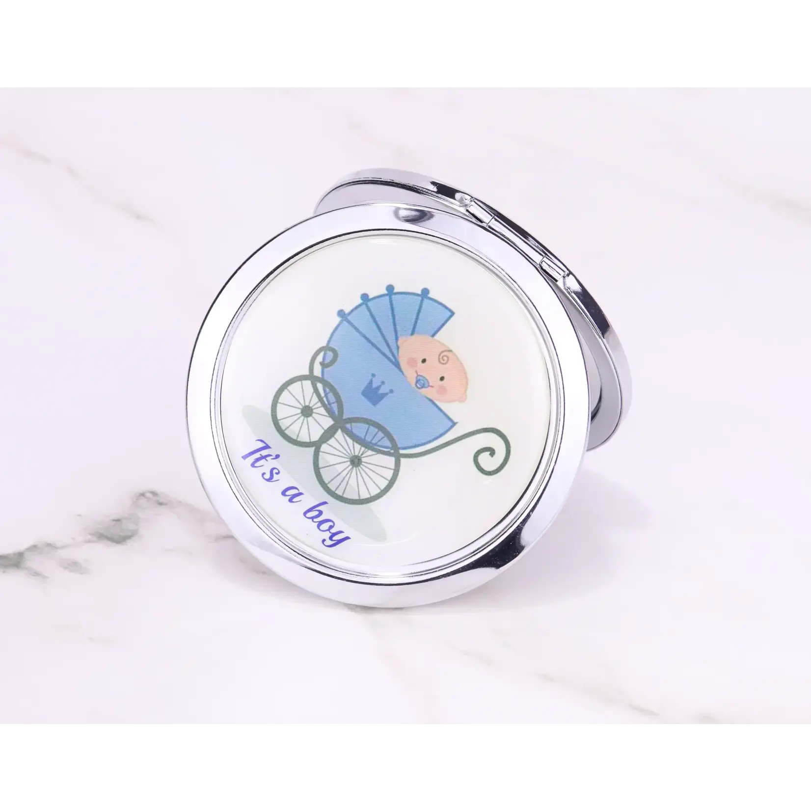 "It's a Boy " Compact Mirrors - 12 PCS