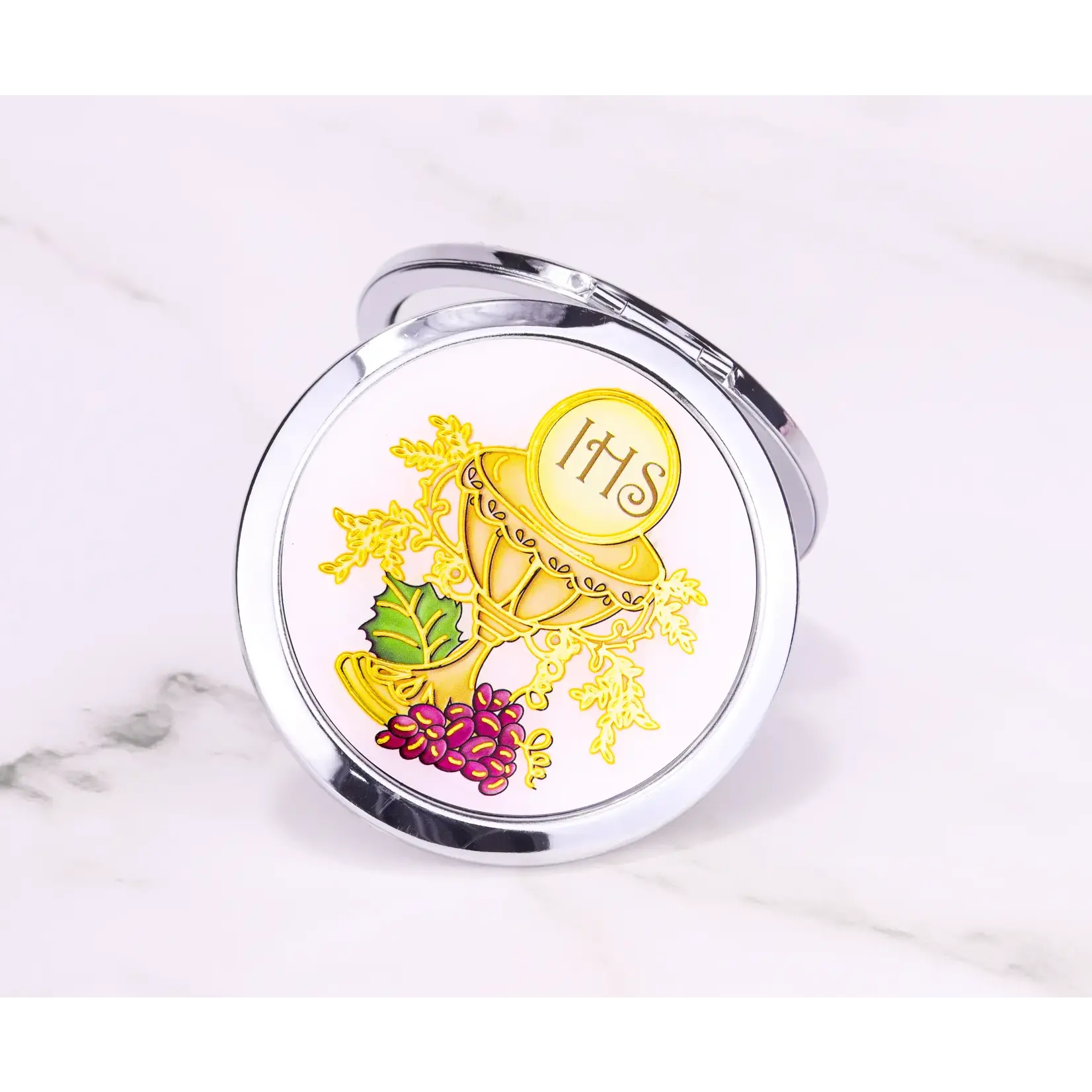 Halcyon First Communion Compact Mirrors - 12 PCS
