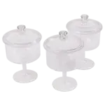 Plastic Clear Candy Container 3.75" x 2¼" - 12 PCS
