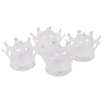 3¼" x 2½" Plastic Crown Boxes 12 PCS -