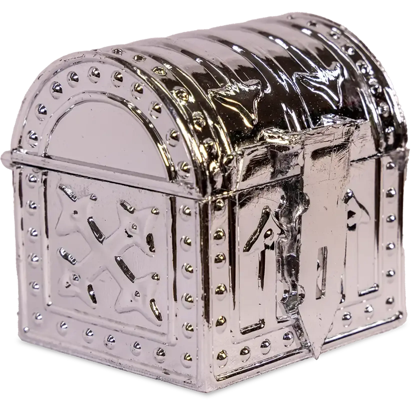 2" x 1.85" Plastic Treasure Chest 12 PCS -
