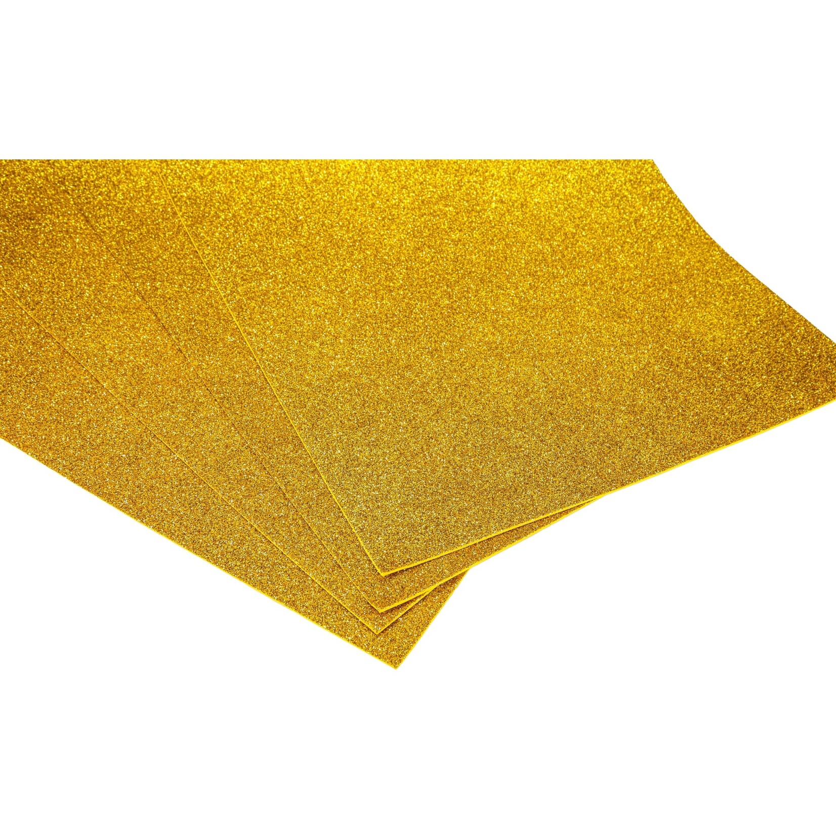 Van Long Silk & Crafts 20" x 12" Glitter Foam Sheets 10 PCS -
