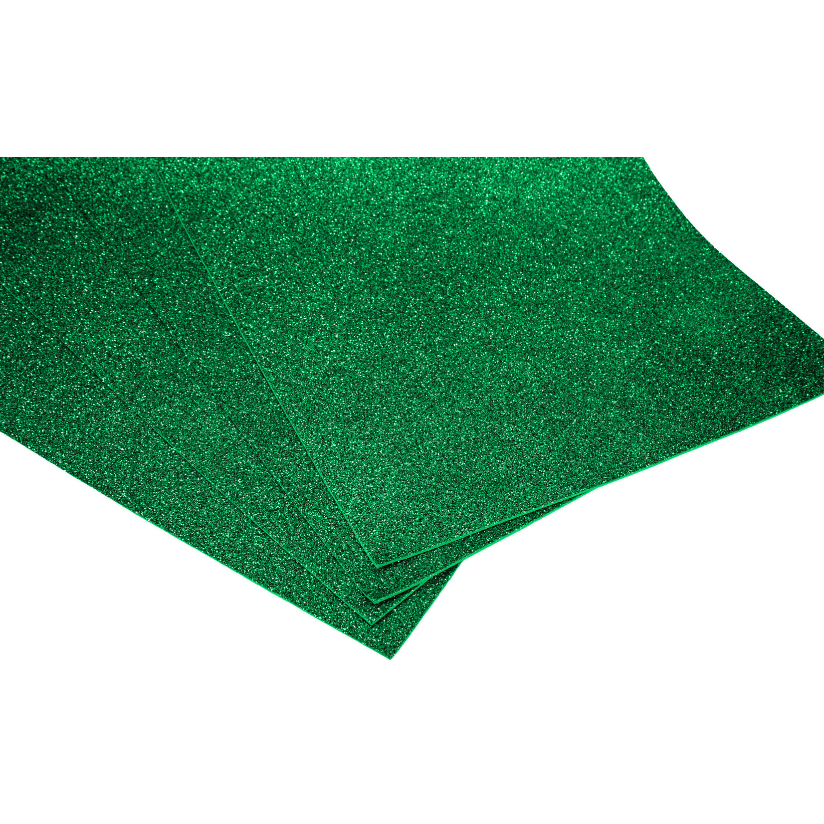 Van Long Silk & Crafts 20" x 12" Glitter Foam Sheets 10 PCS -