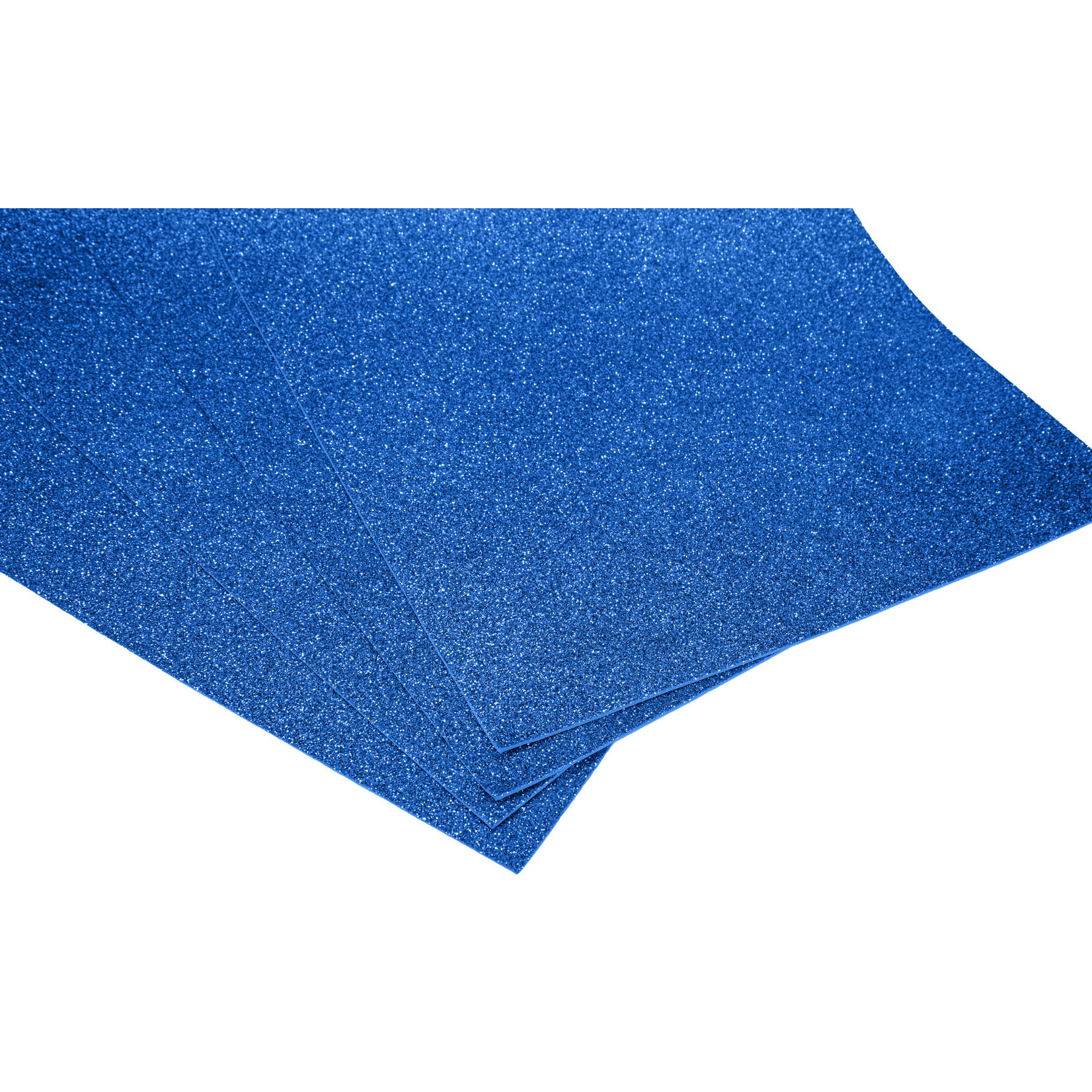 Van Long Silk & Crafts 20" x 12" Glitter Foam Sheets 10 PCS -