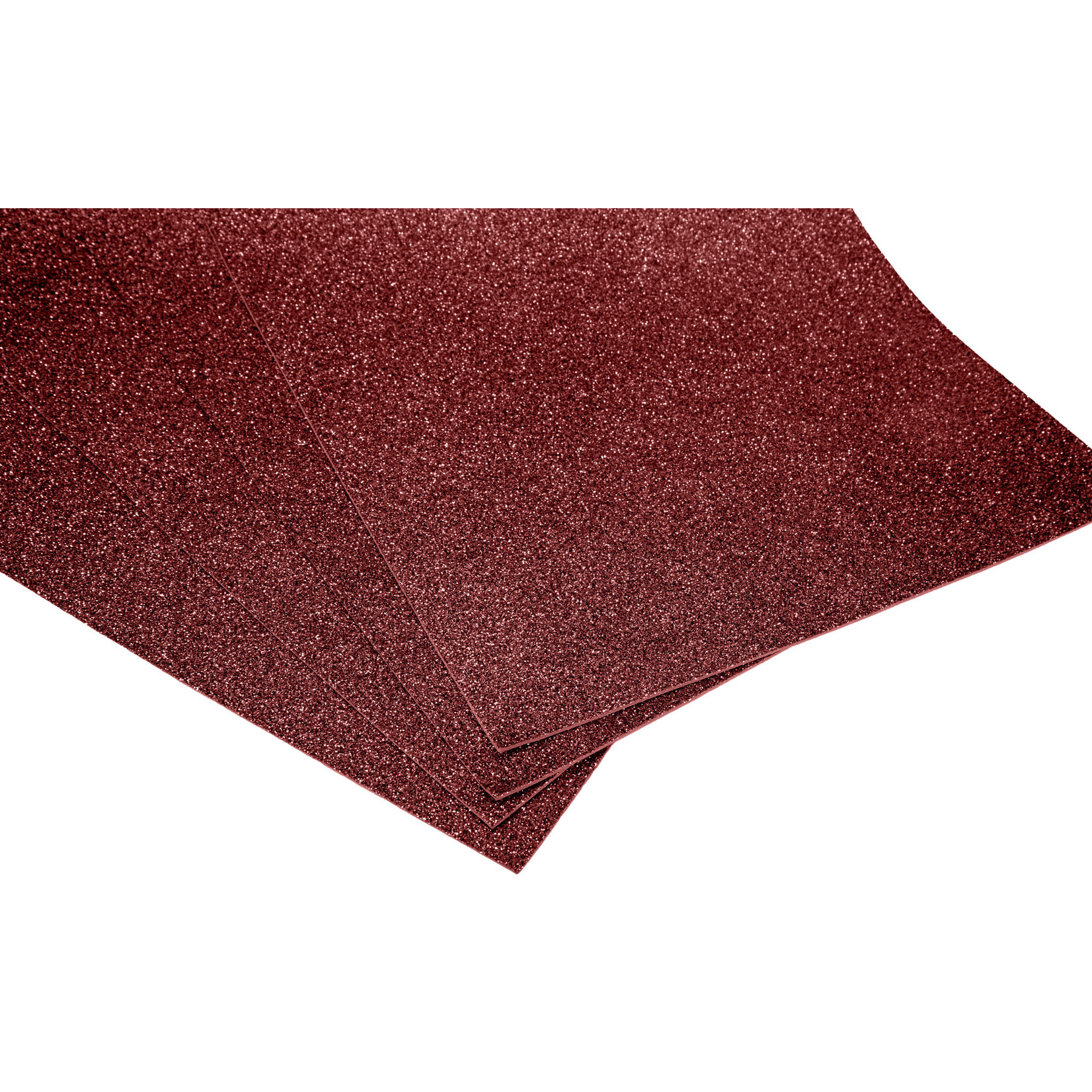 Van Long Silk & Crafts 20" x 12" Glitter Foam Sheets 10 PCS -