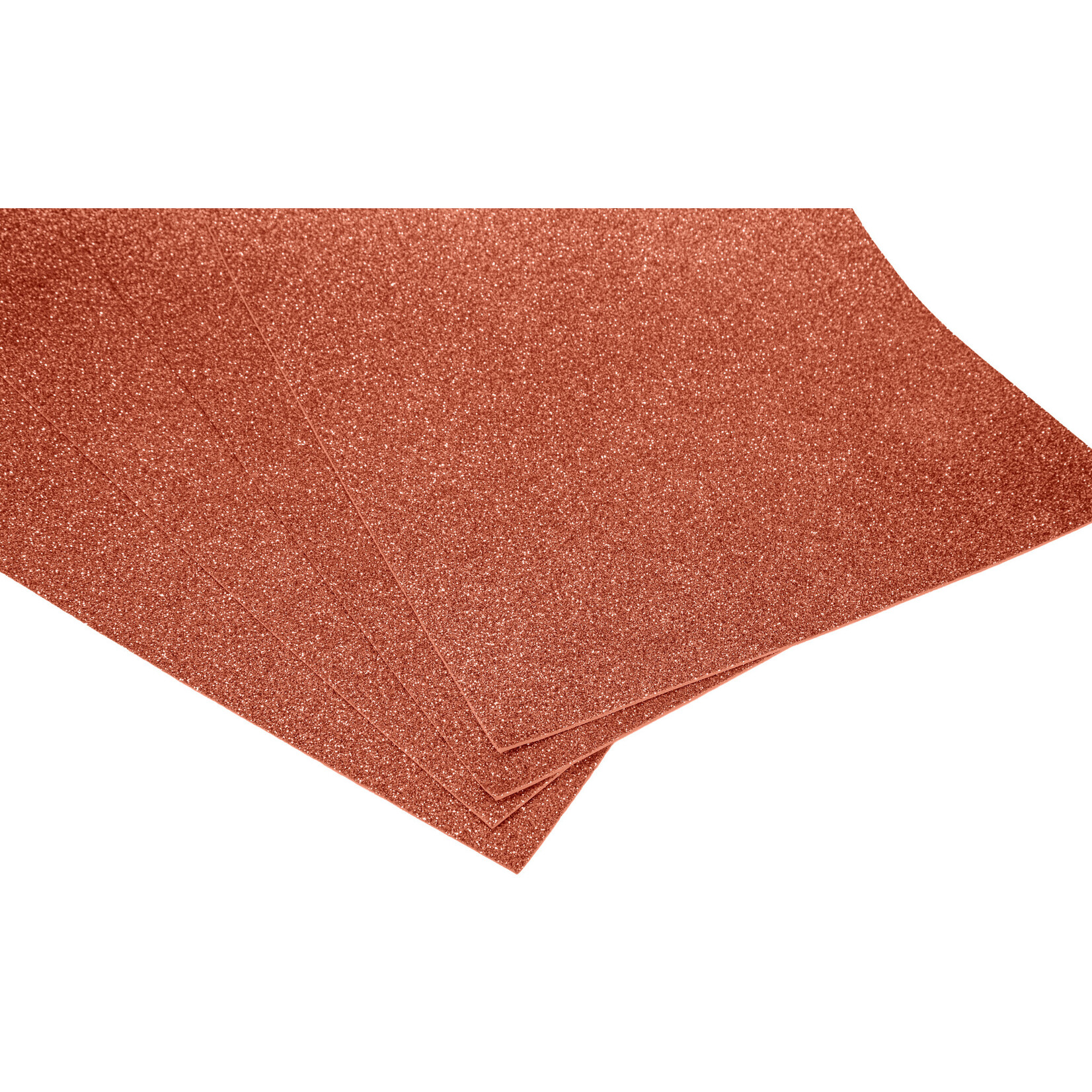 Van Long Silk & Crafts 20" x 12" Glitter Foam Sheets 10 PCS -