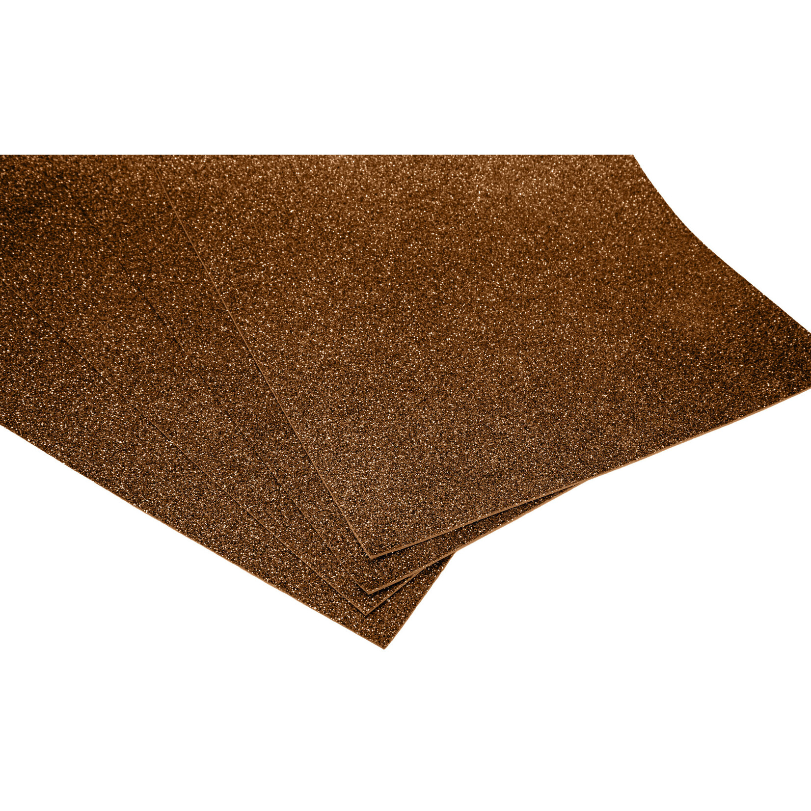 Van Long Silk & Crafts 20" x 12" Glitter Foam Sheets 10 PCS -
