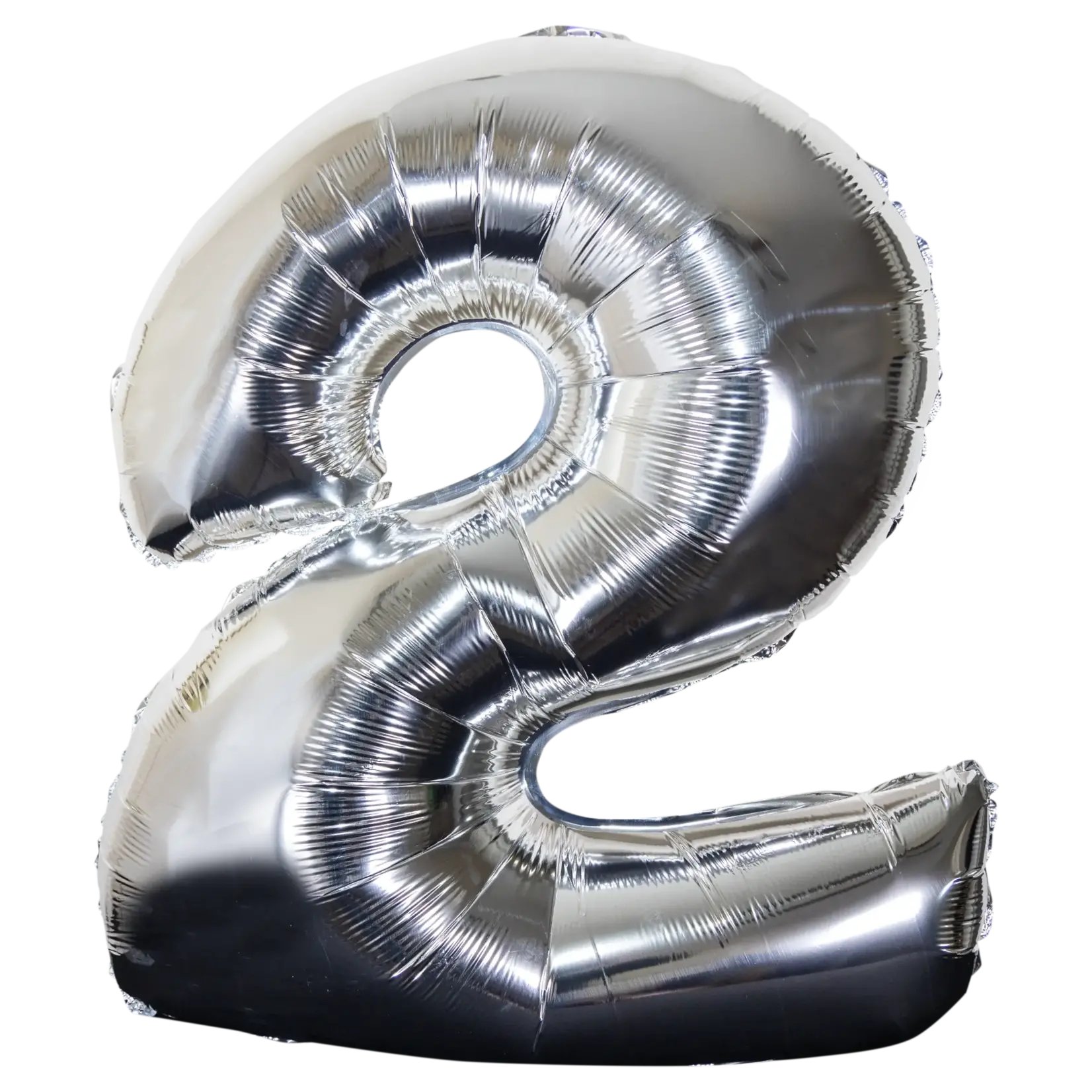 40" Silver Foil Number Balloon -