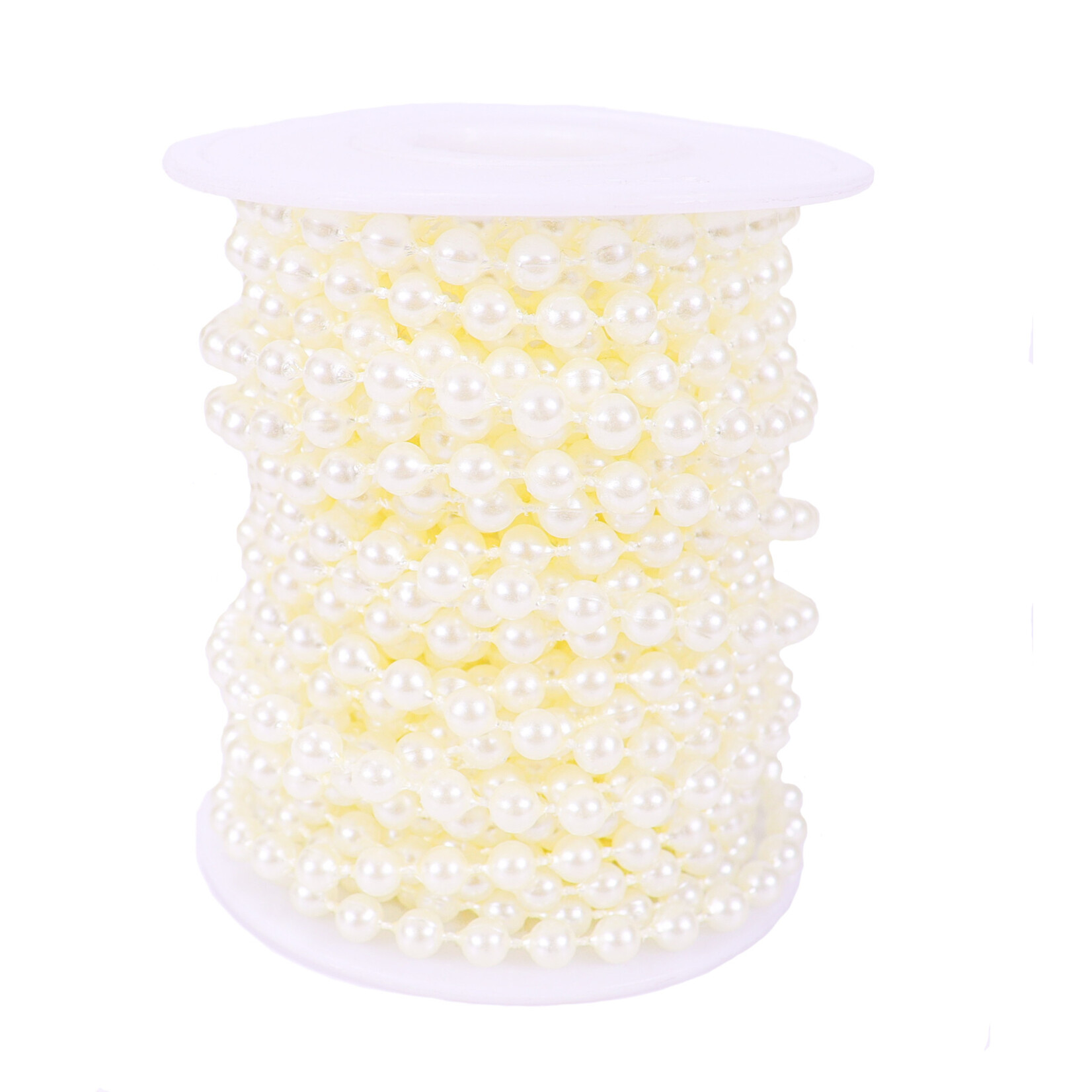 Luv Ribbons 5mm Pearls Strings 10 Yards -