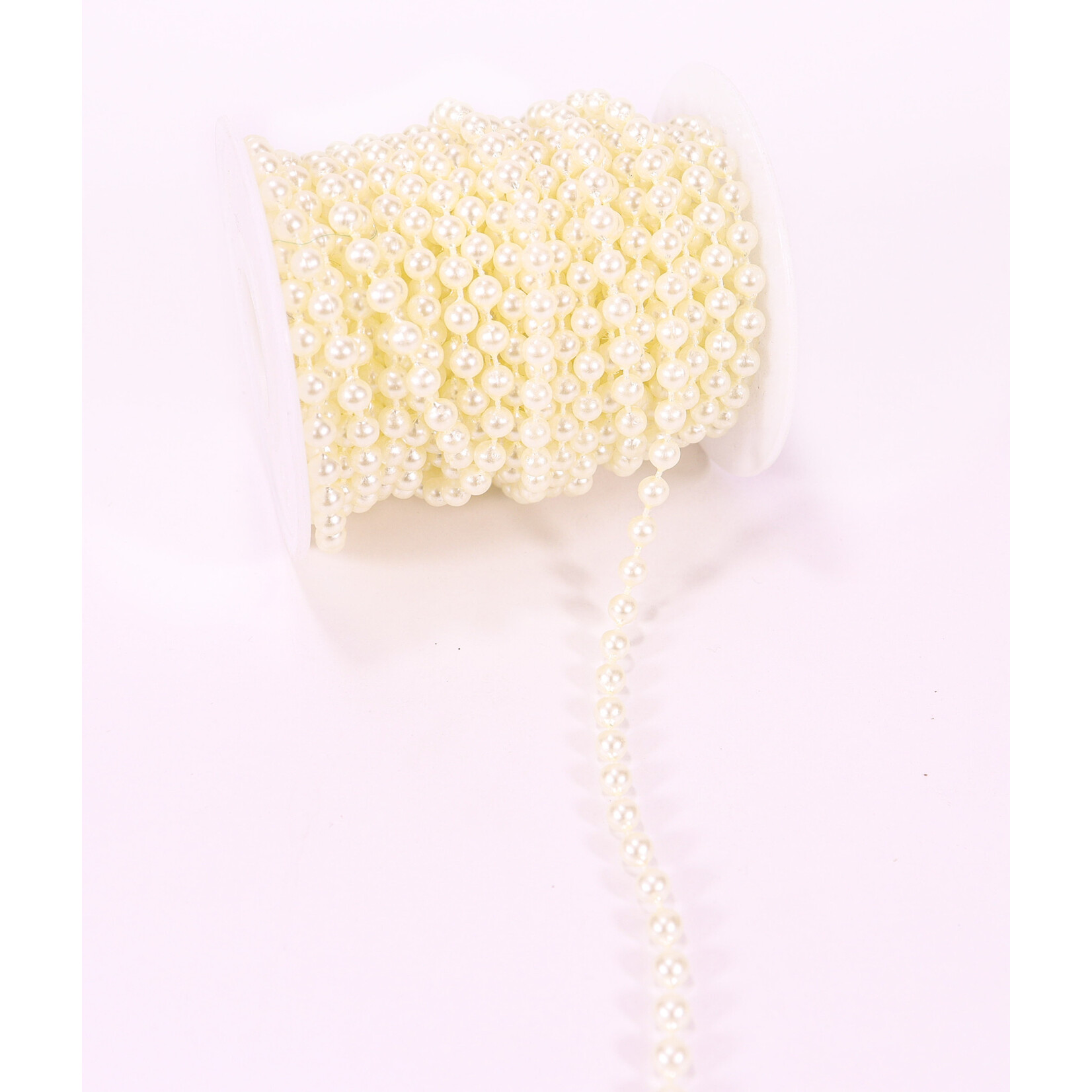 Luv Ribbons 5mm Pearls Strings 10 Yards -