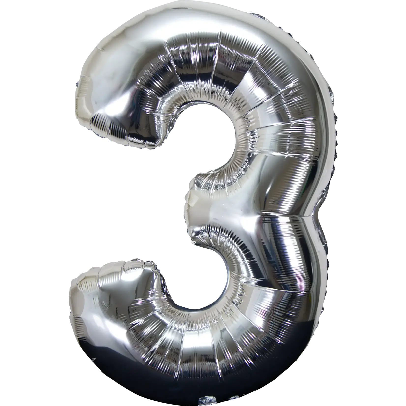 40" Silver Foil Number Balloon -