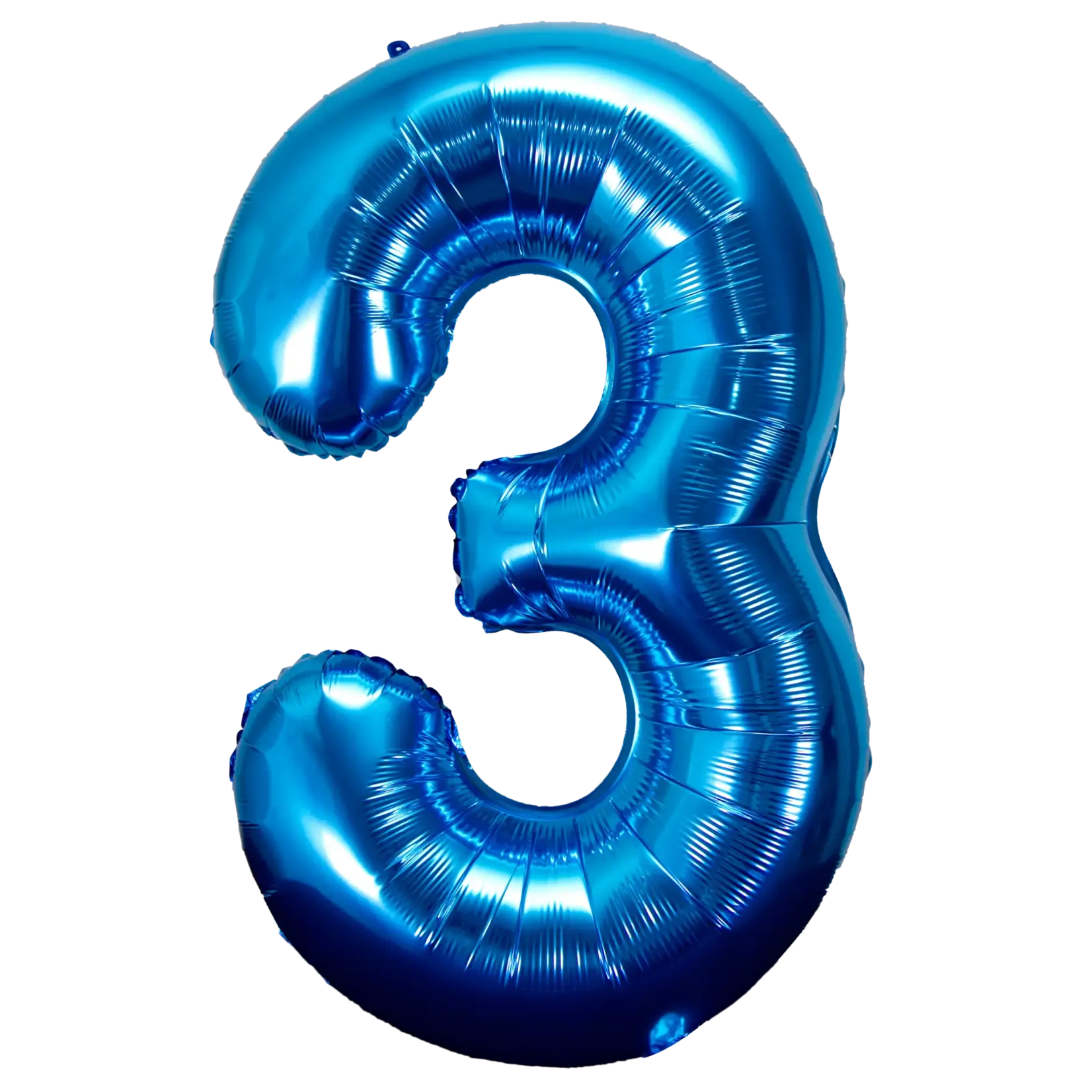 40" Blue Foil Number Balloon -