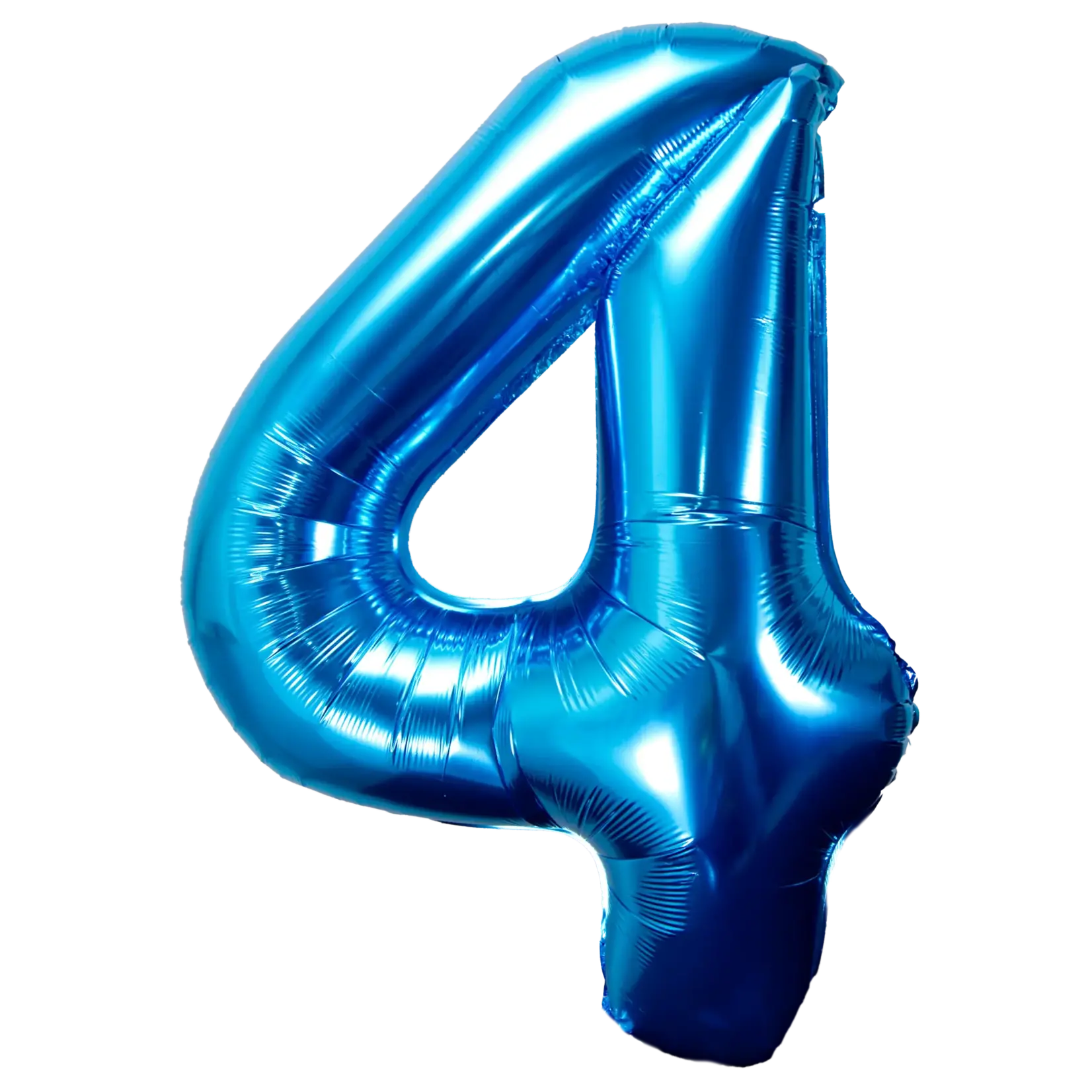 40" Blue Foil Number Balloon -