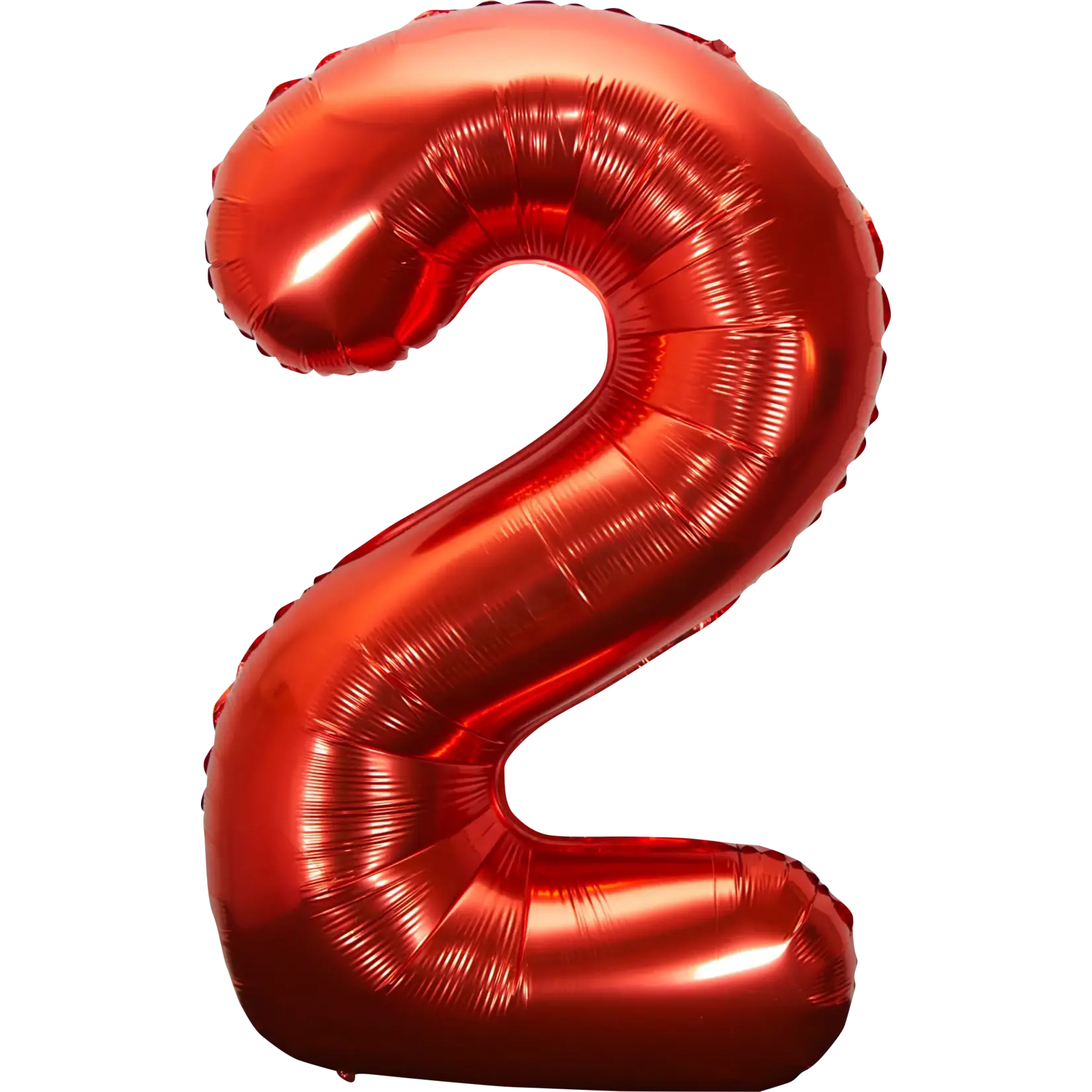 40" Red Foil Number Balloon -
