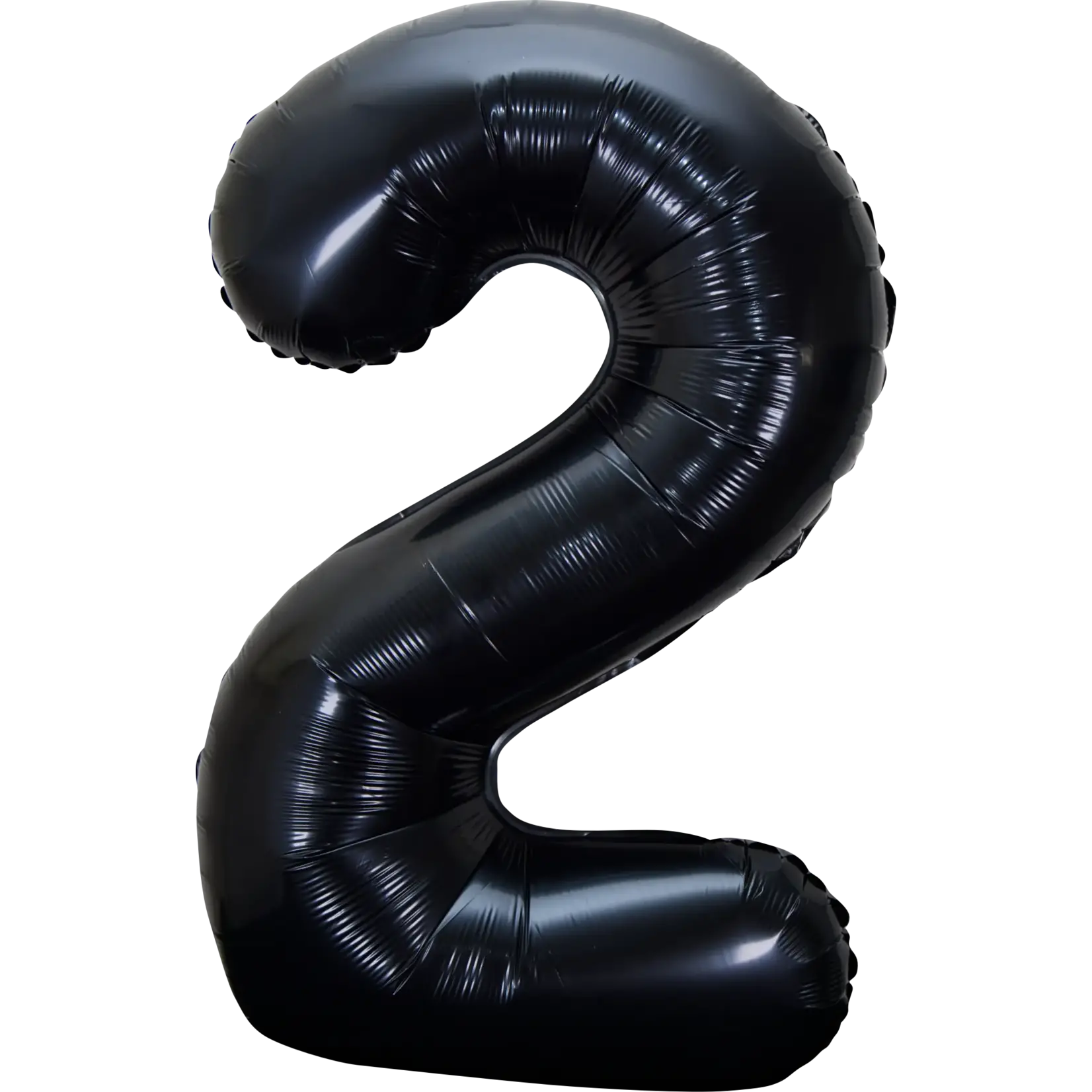 40" Black Foil Number Balloon -