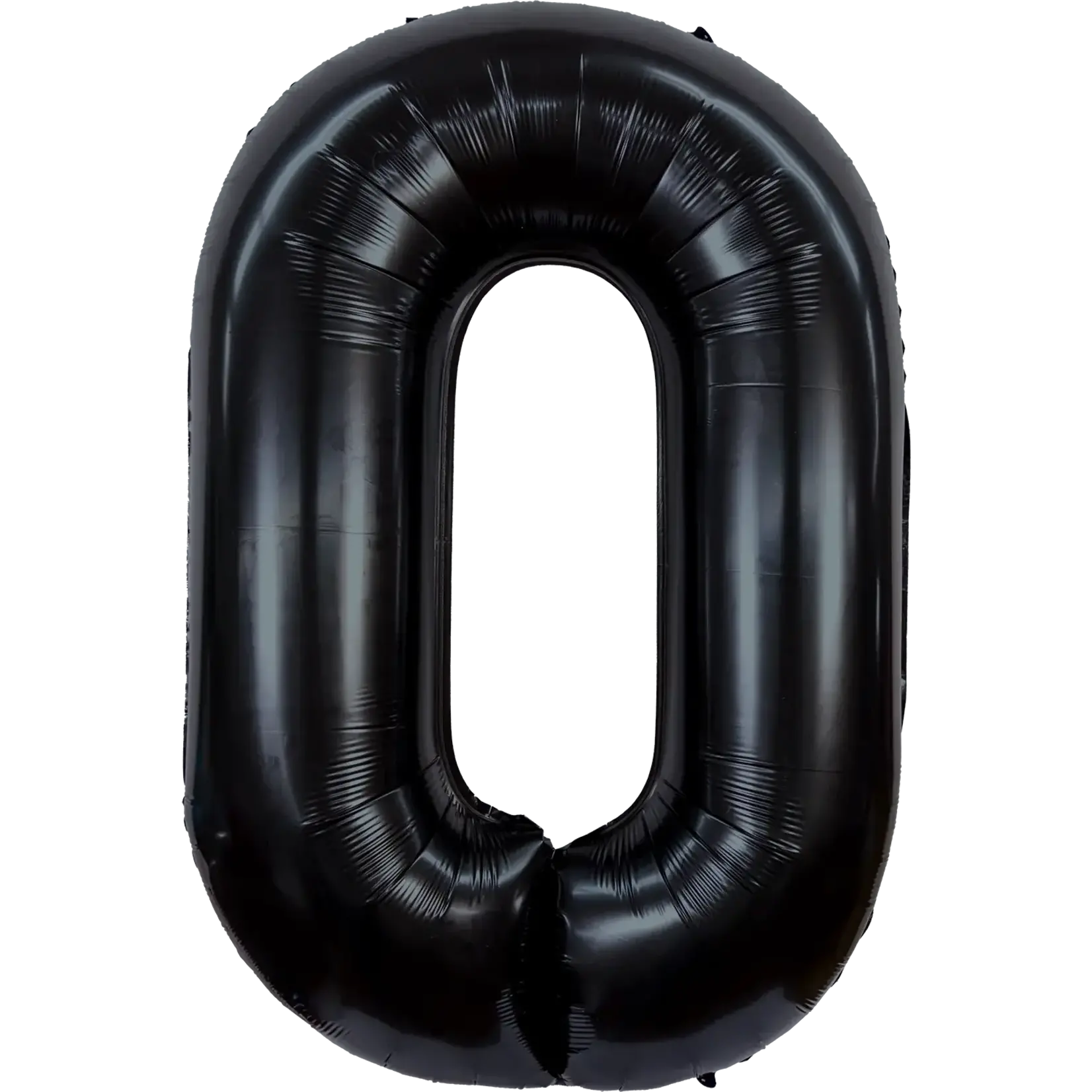 40" Black Foil Number Balloon -