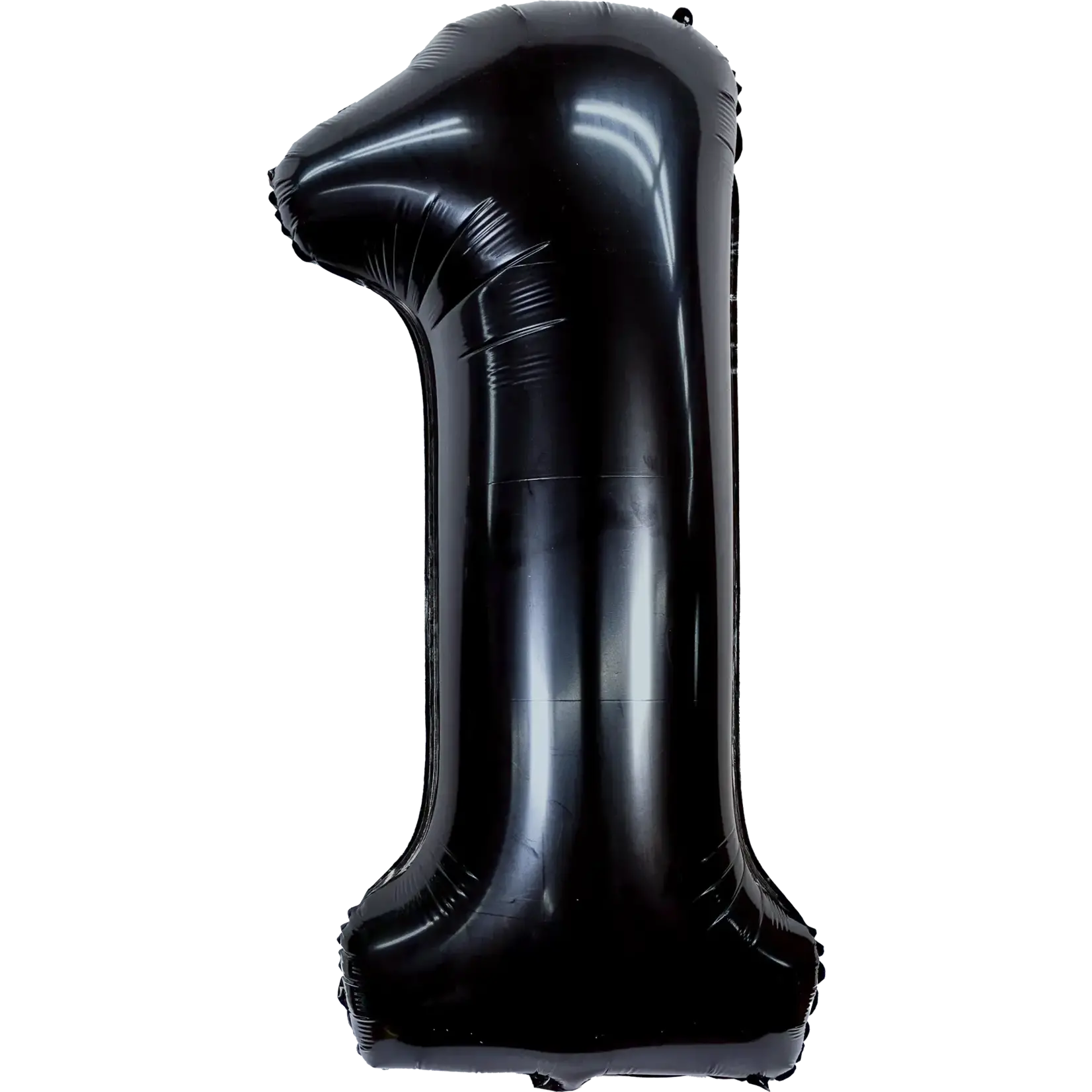 40" Black Foil Number Balloon -