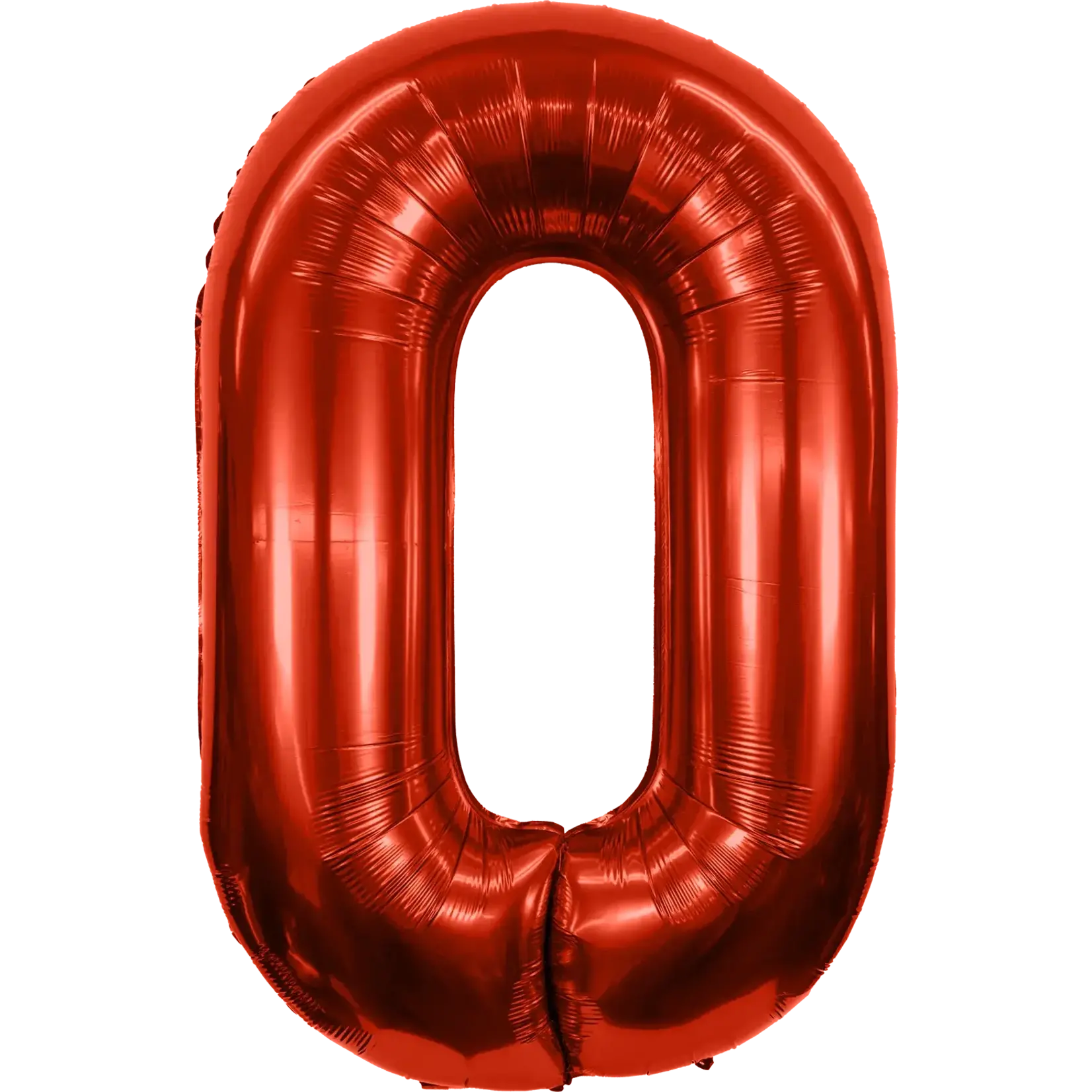 40" Red Foil Number Balloon -
