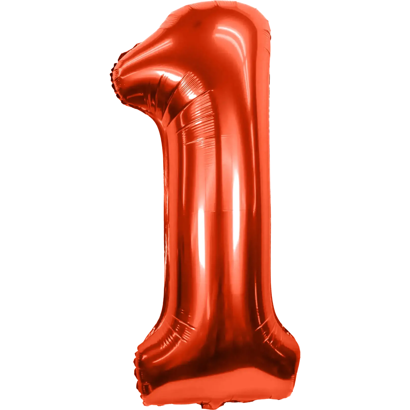 40" Red Foil Number Balloon -