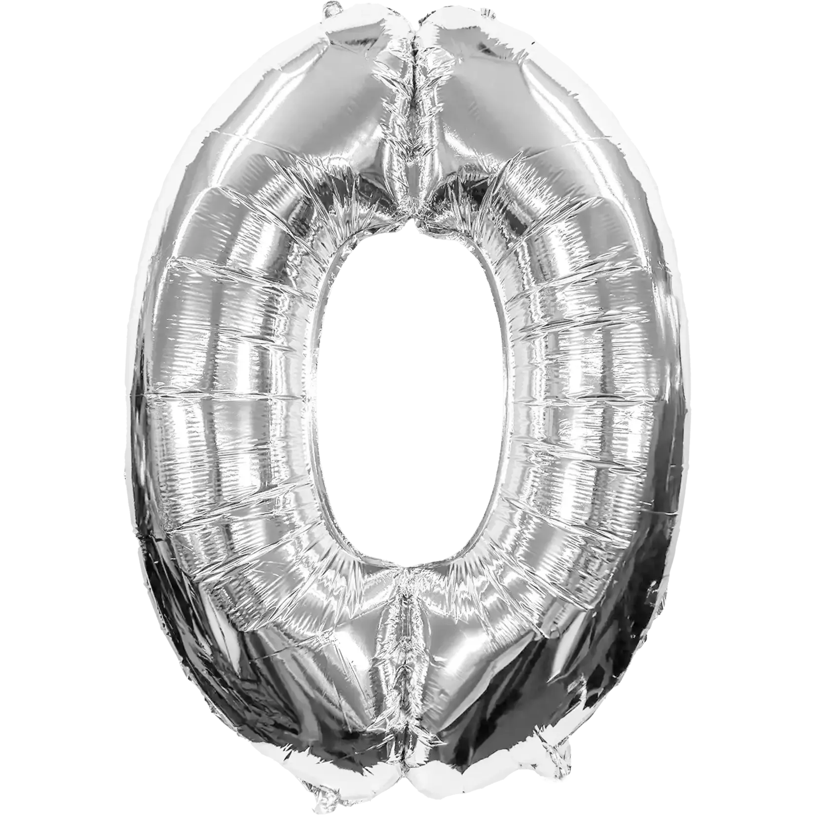 40" Silver Foil Number Balloon -