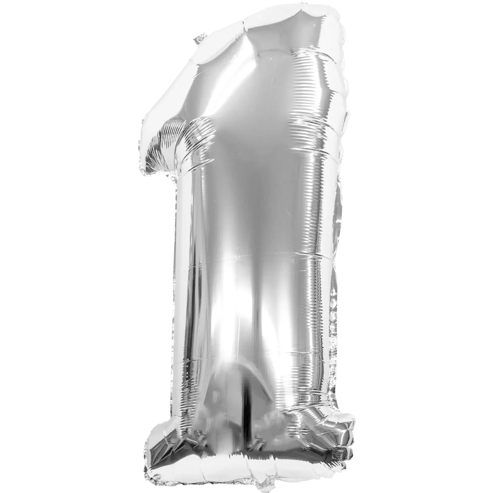 40" Silver Foil Number Balloon -