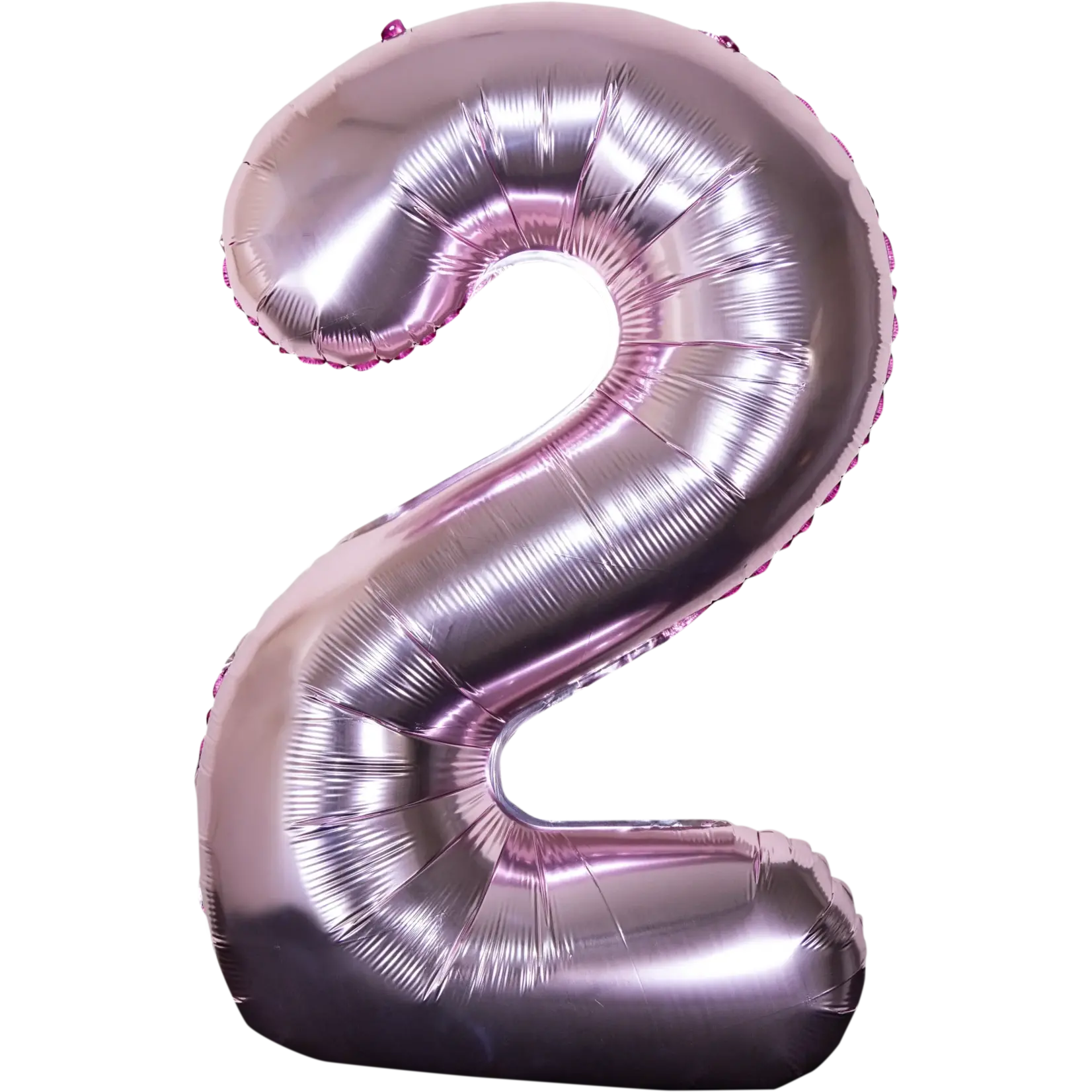 40" Pink Foil Number Balloon -