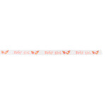 3/8" x 25 Yards Grosgrain Ribbon Roll - Baby Shower