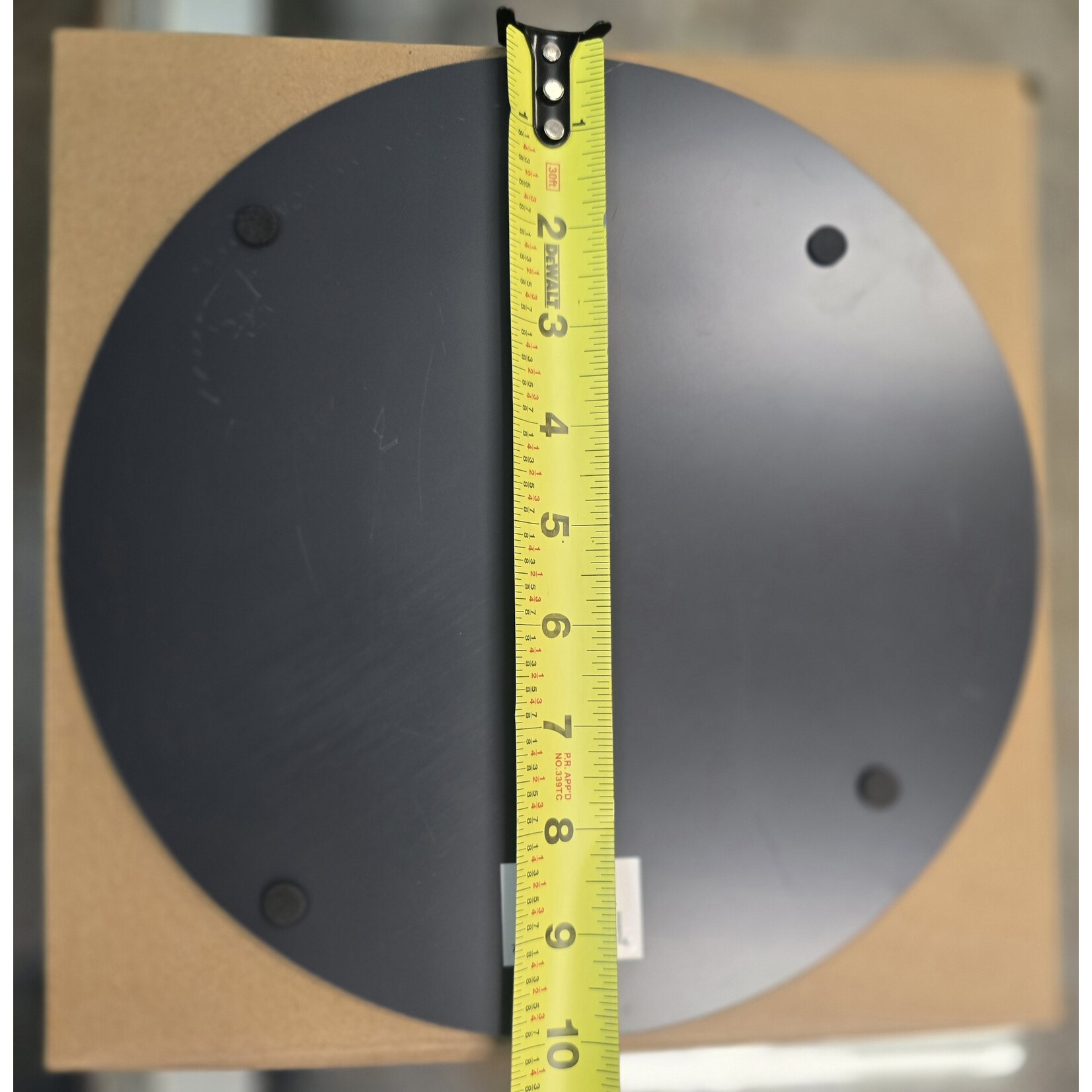 10" Round mirror - 1pc